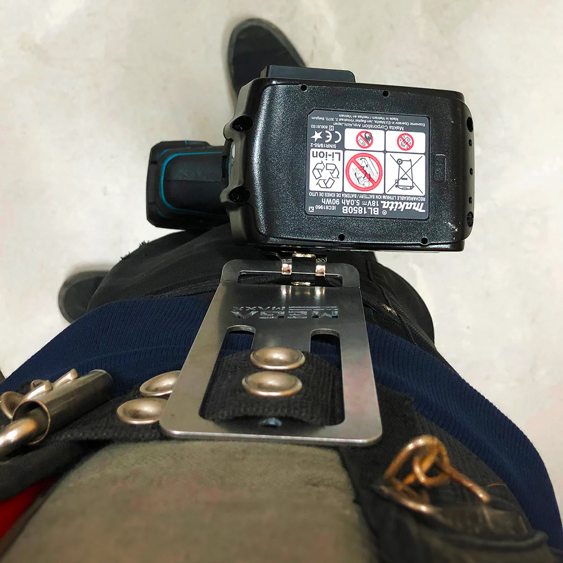 MegaMaxx UK™ Stainless Steel Drill Belt Clip & Power Tool Hook - Image 9