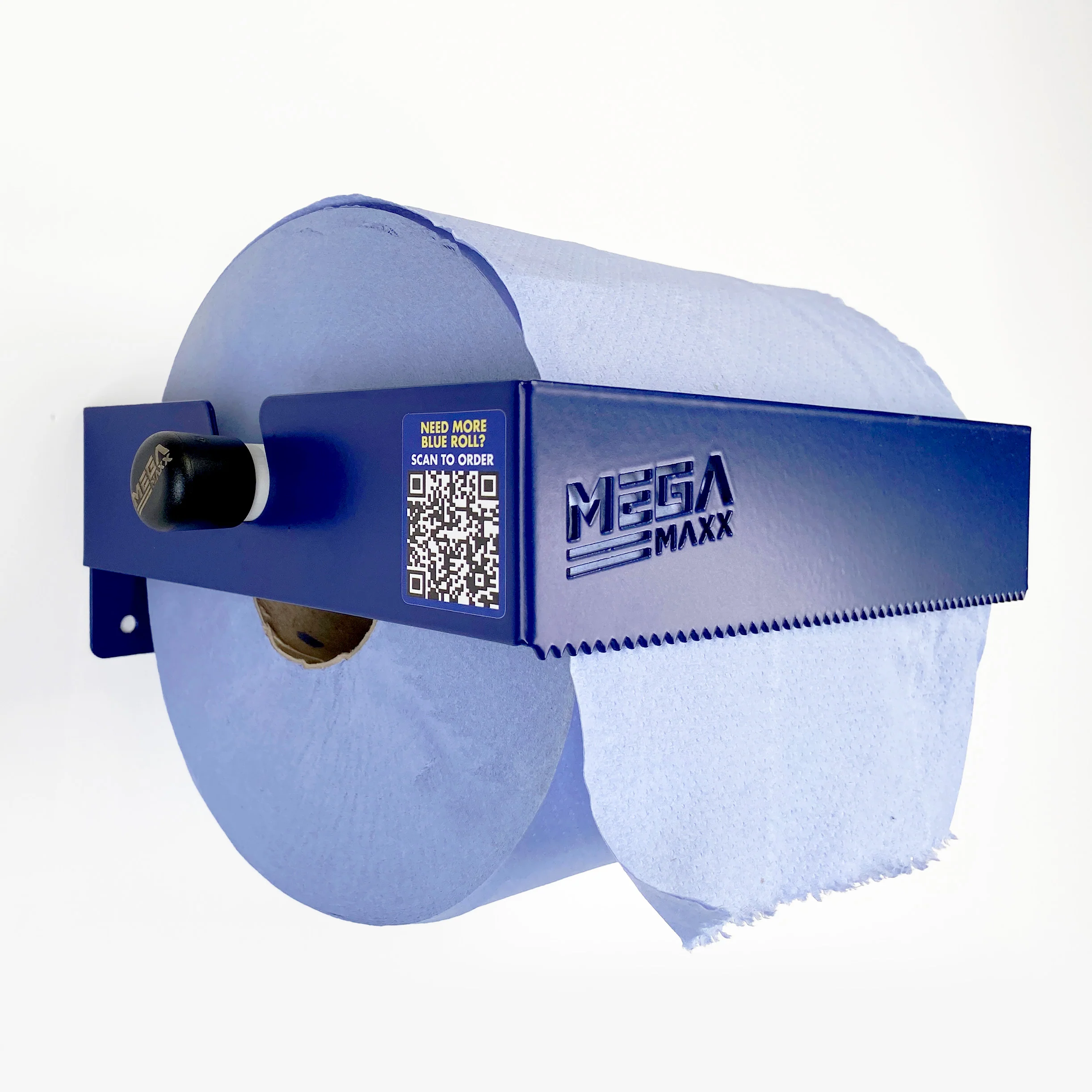 MegaMaxx UK™ Tear-Away Blue Roll Holder & Dispenser - Image 9