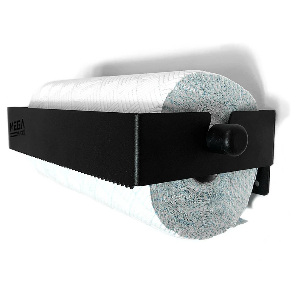 MegaMaxx UK™ Tear-Away Wall Mounted Kitchen Roll Holder - Image 8