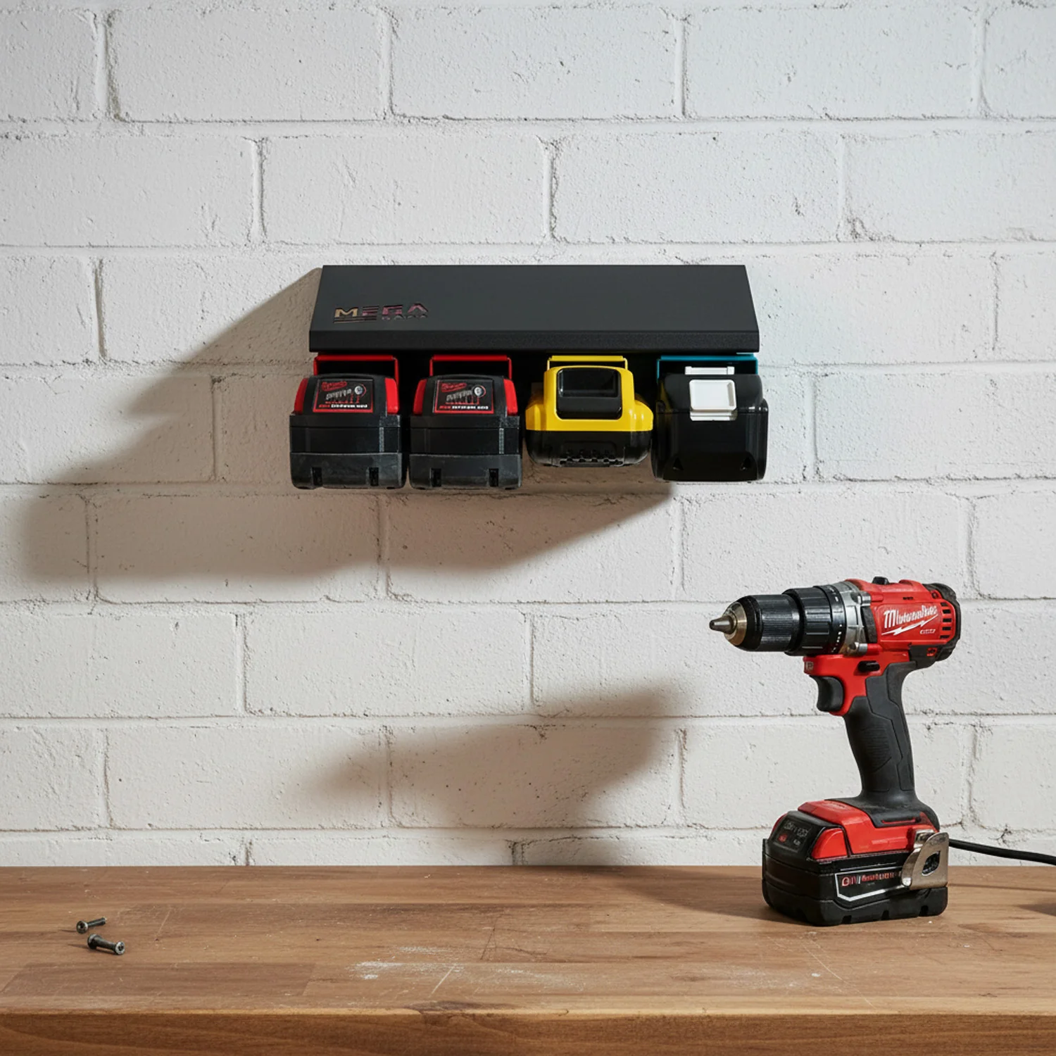 MegaMaxx UK™ Power Tool Battery Storage Rack - Image 3