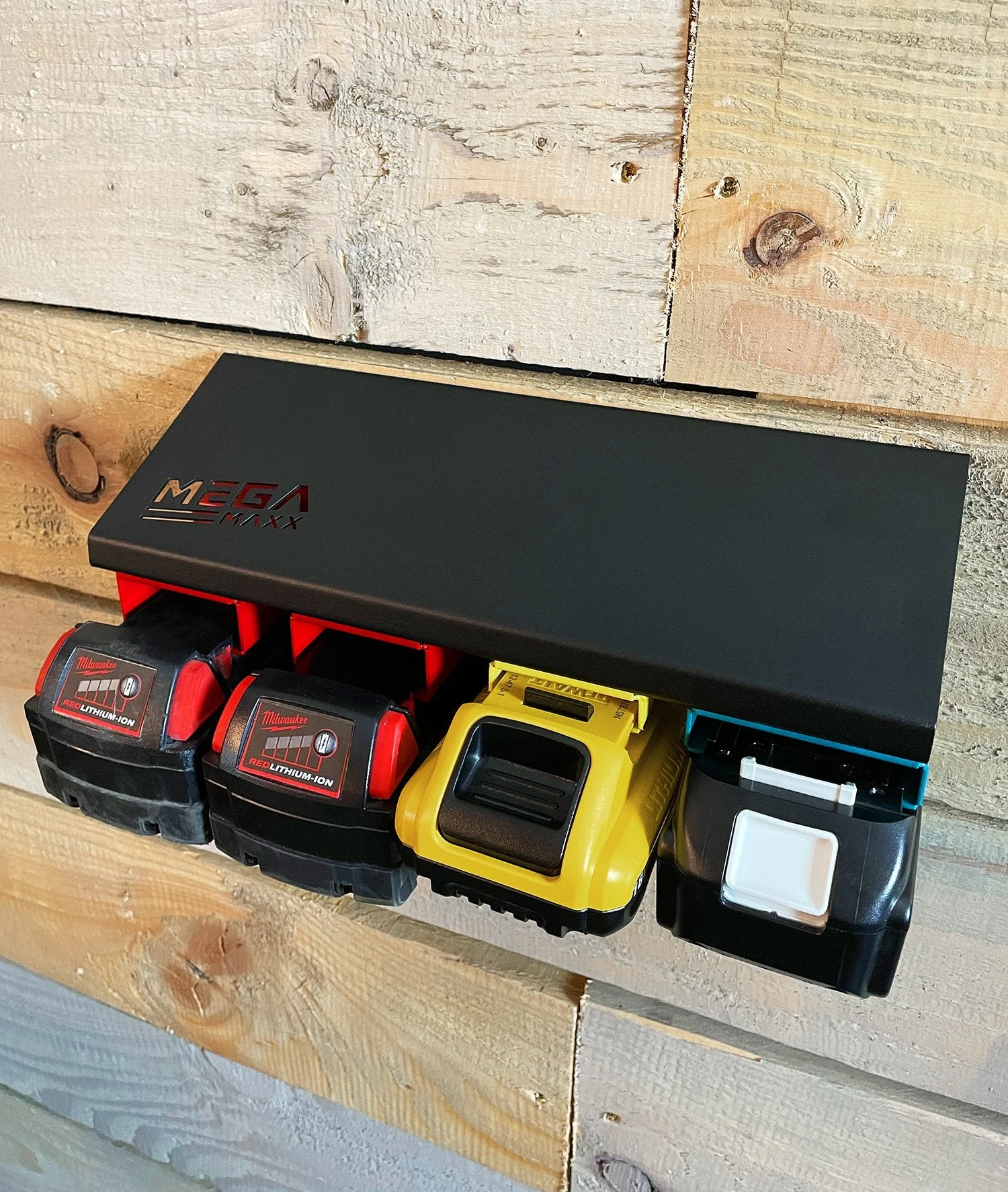 MegaMaxx UK™ Power Tool Battery Storage Rack - Image 5