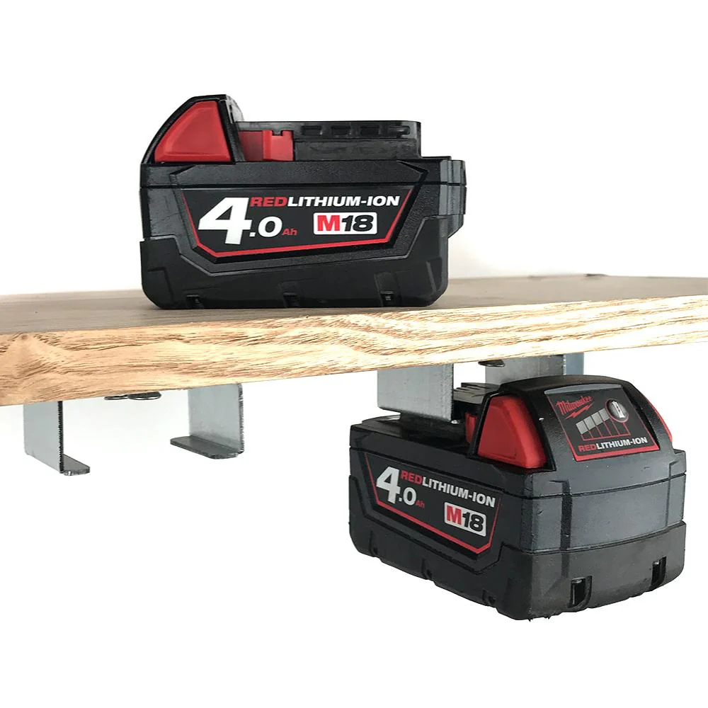 MegaMaxx UK™ Wall Mount Power Tool Battery Holder - Image 4