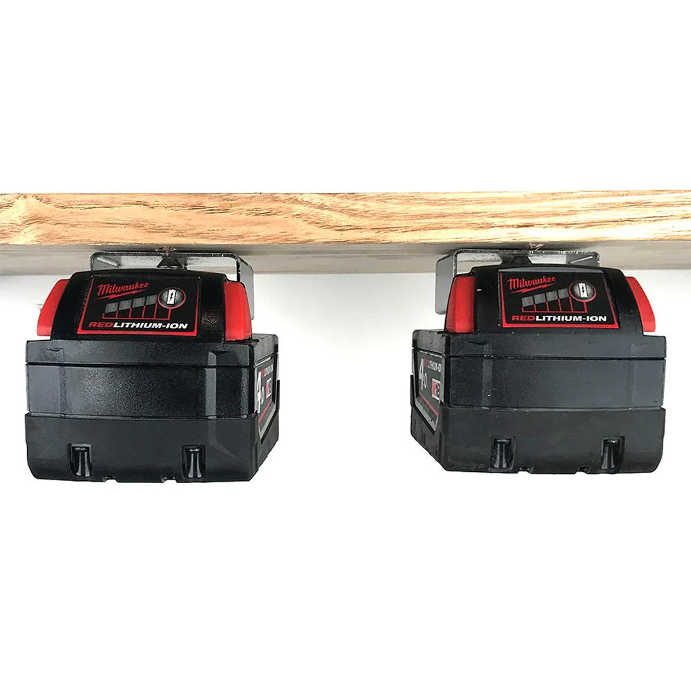 MegaMaxx UK™ Wall Mount Power Tool Battery Holder - Image 5