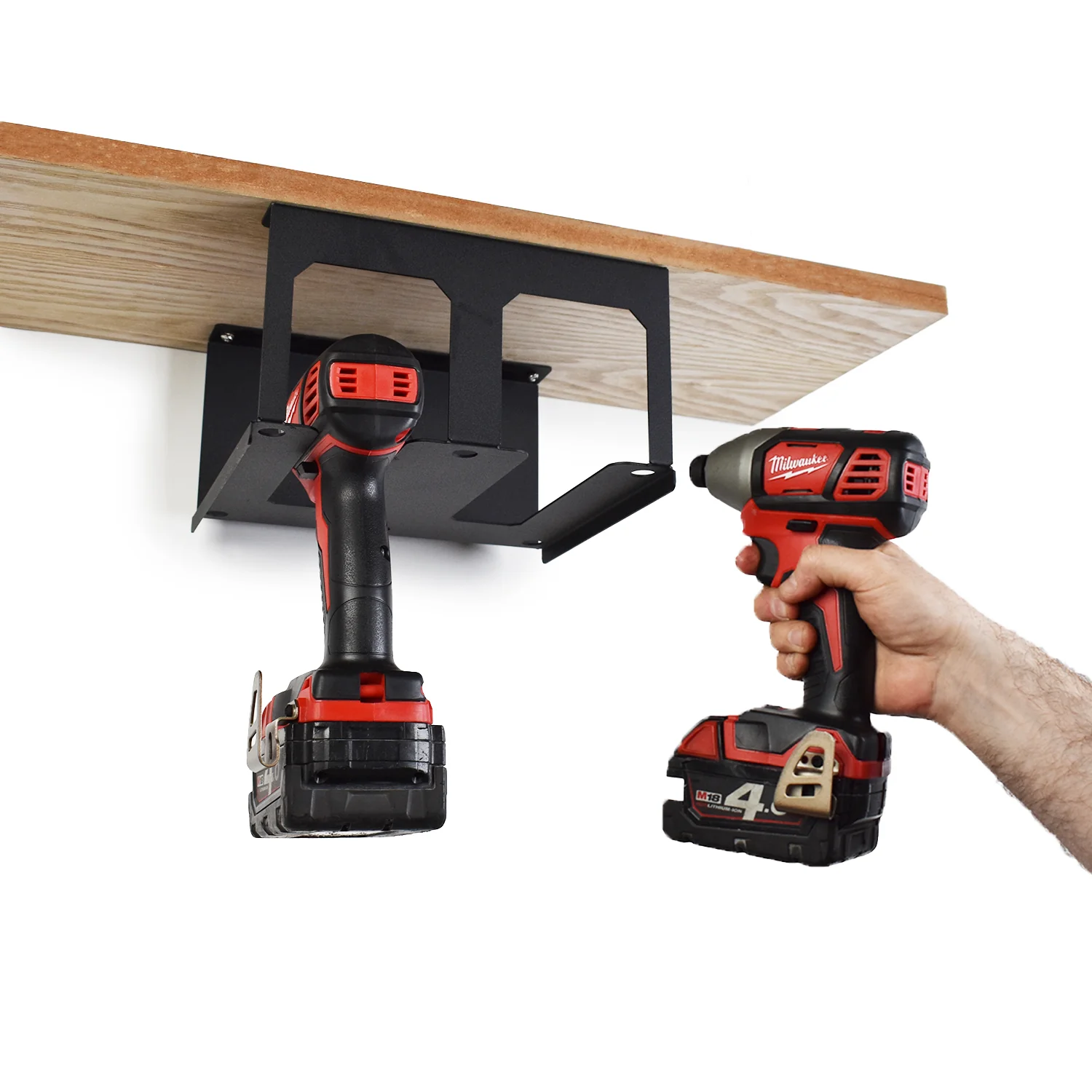 MegaMaxx UK™ Under-Desk & Under Workbench Mount Drill Holder - Image 11