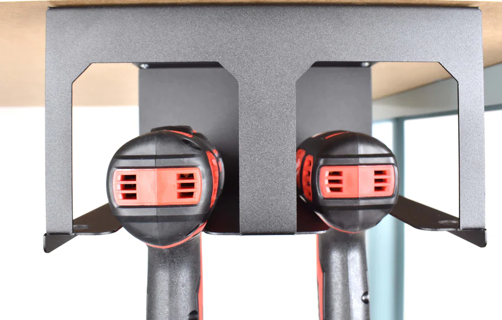 MegaMaxx UK™ Under-Desk & Under Workbench Mount Drill Holder - Image 15