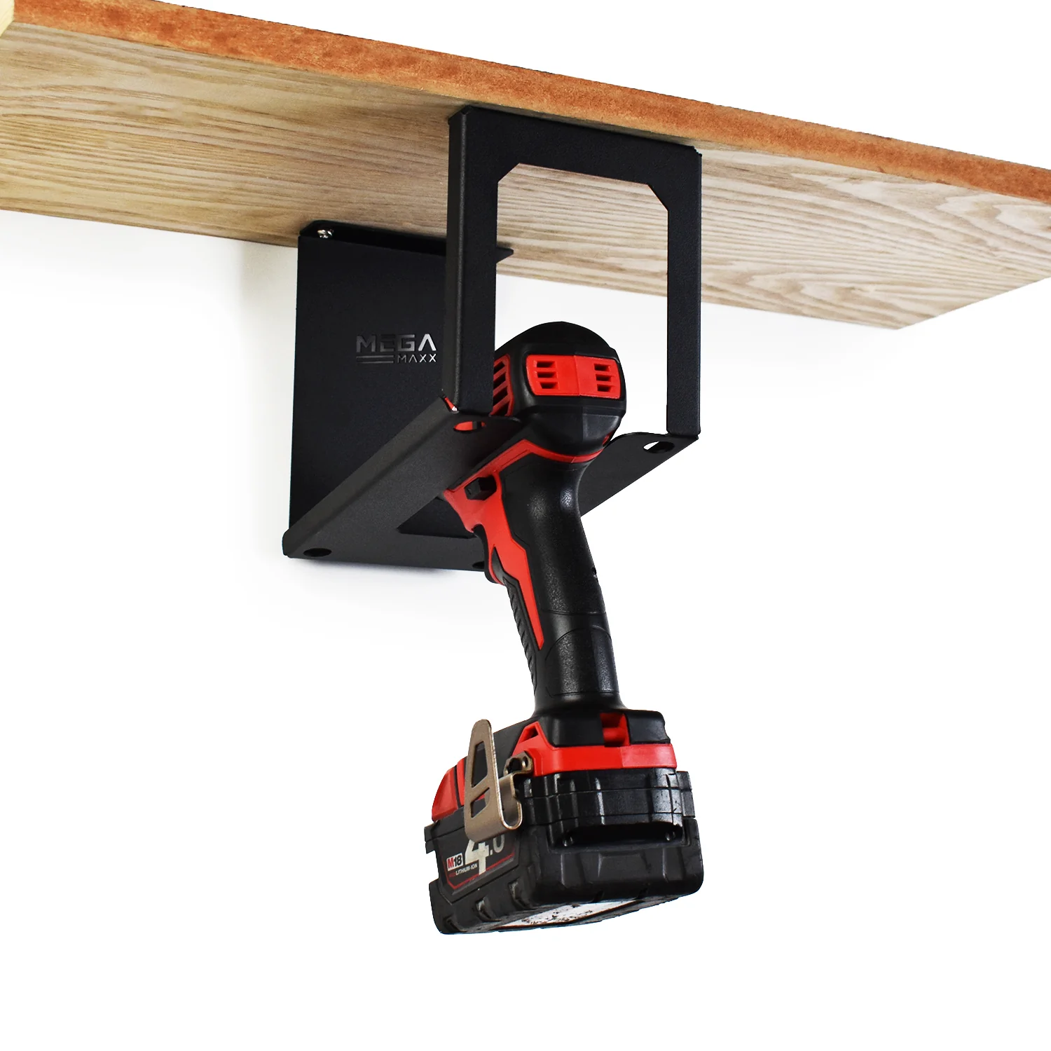 MegaMaxx UK™ Under-Desk & Under Workbench Mount Drill Holder - Image 5