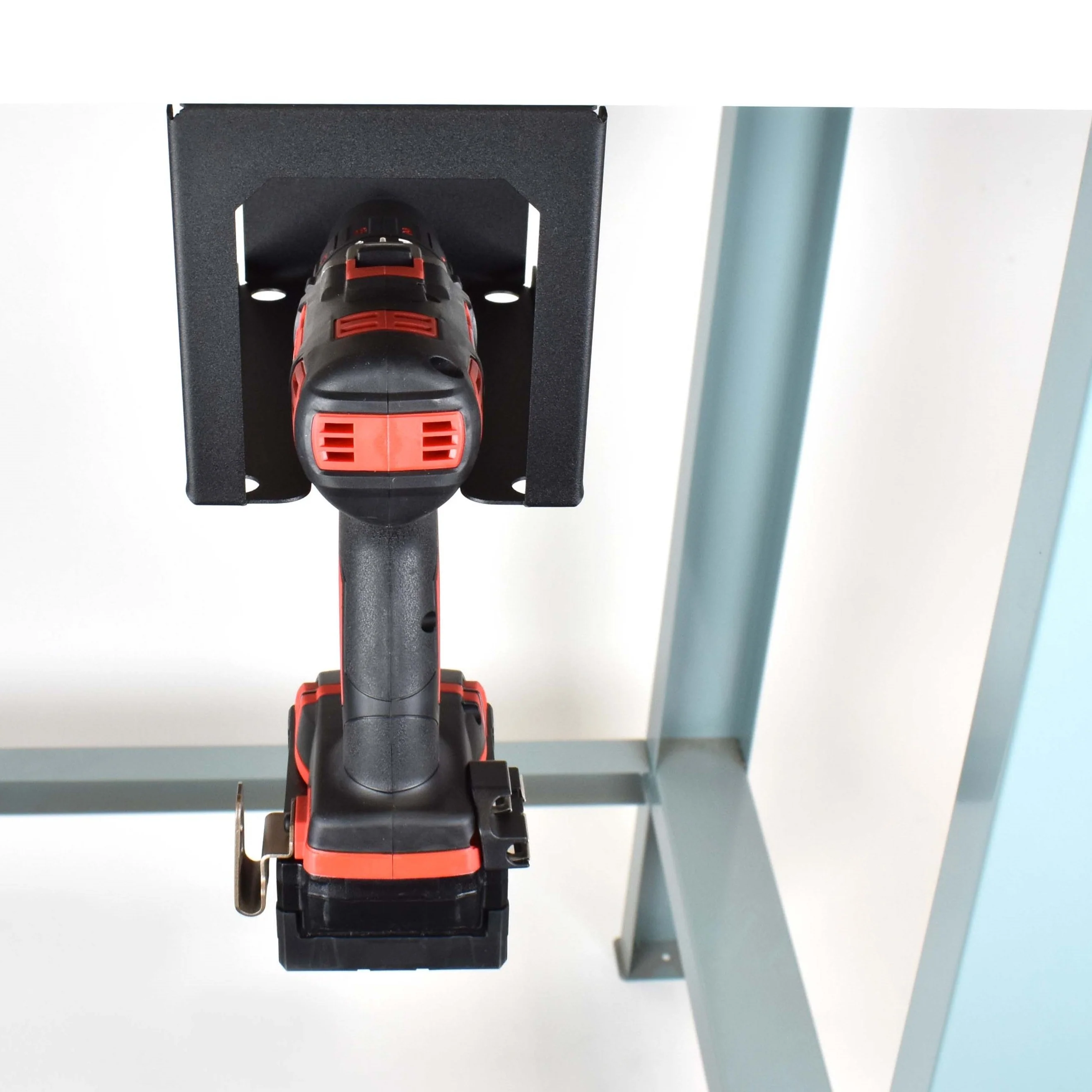 MegaMaxx UK™ Under-Desk & Under Workbench Mount Drill Holder - Image 7