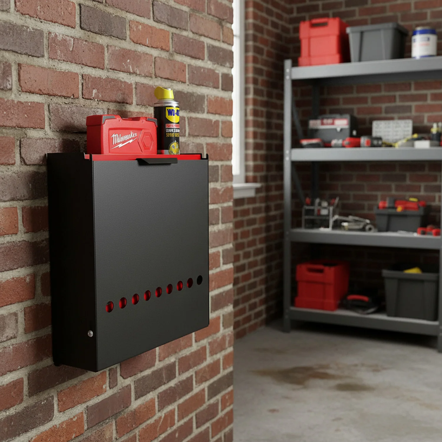 MegaMaxx UK™ Van & Workshop Storage & Tool Cabinet - Image 3