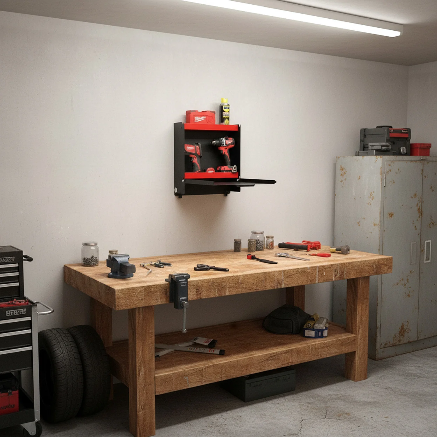 MegaMaxx UK™ Van & Workshop Storage & Tool Cabinet - Image 4