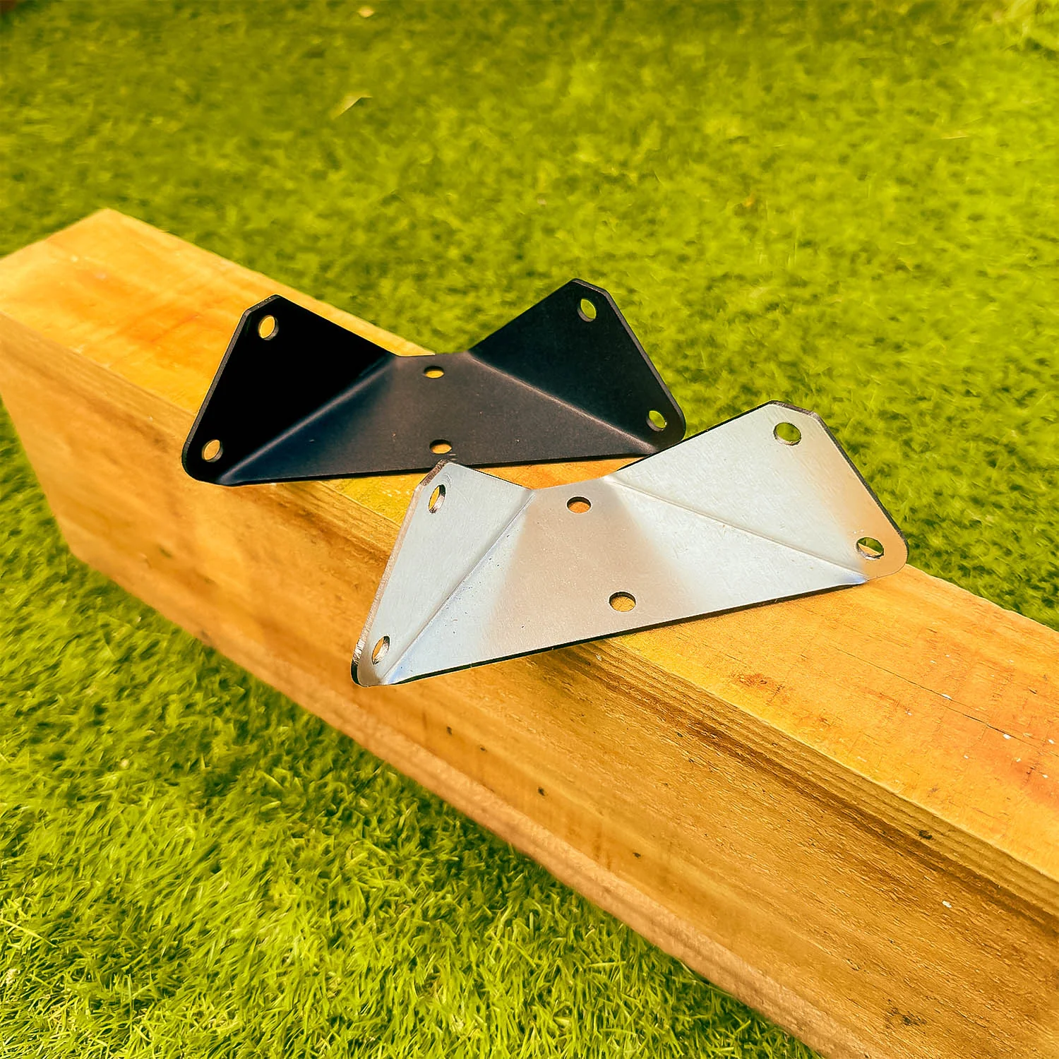 Multi-Purpose Flanged-Angle Corner Brace Strengthening Bracket - Image 4