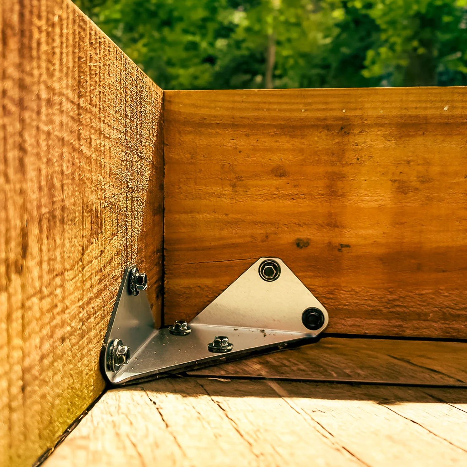 Multi-Purpose Flanged-Angle Corner Brace Strengthening Bracket - Image 5