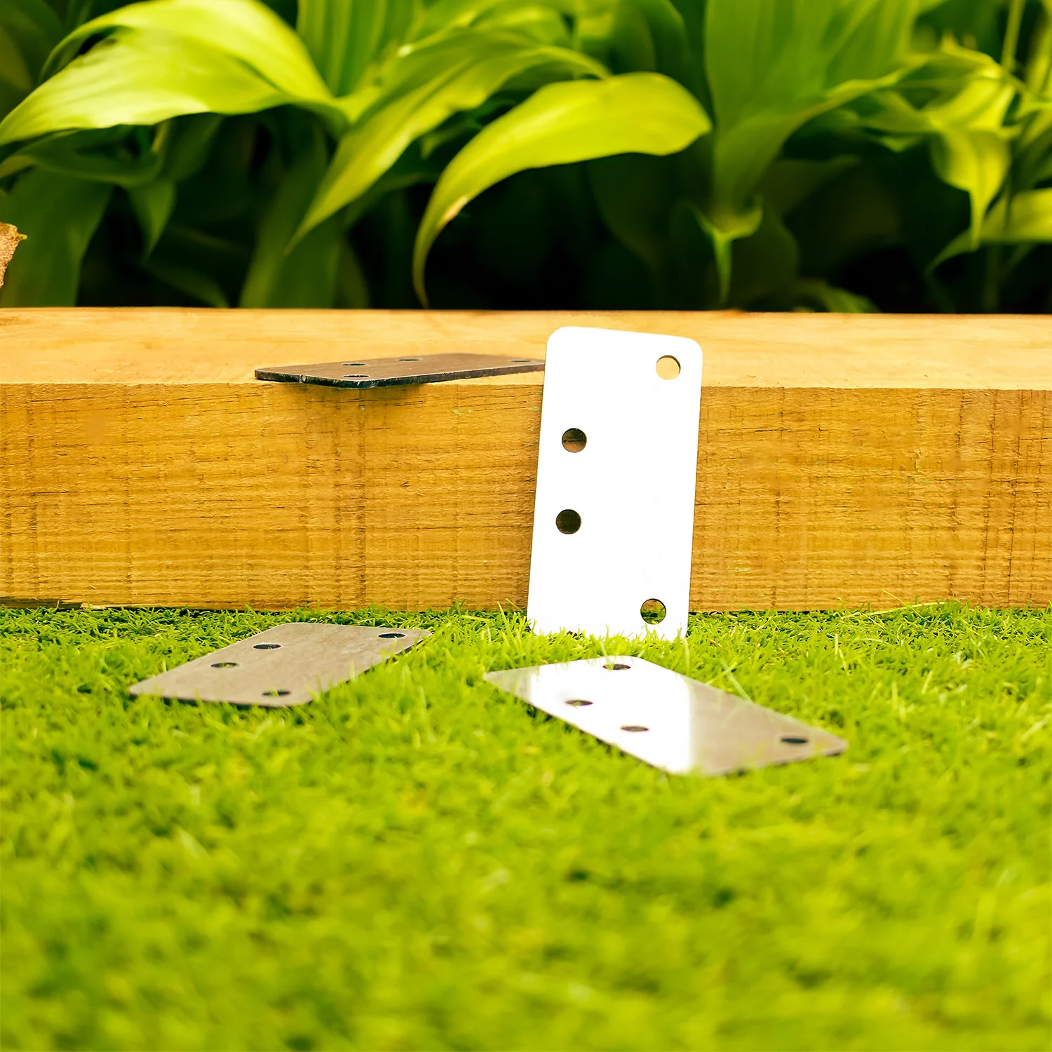 Multi-Purpose Straight Flat Railway Sleeper Brackets (8 Sizes Available) - Image 4
