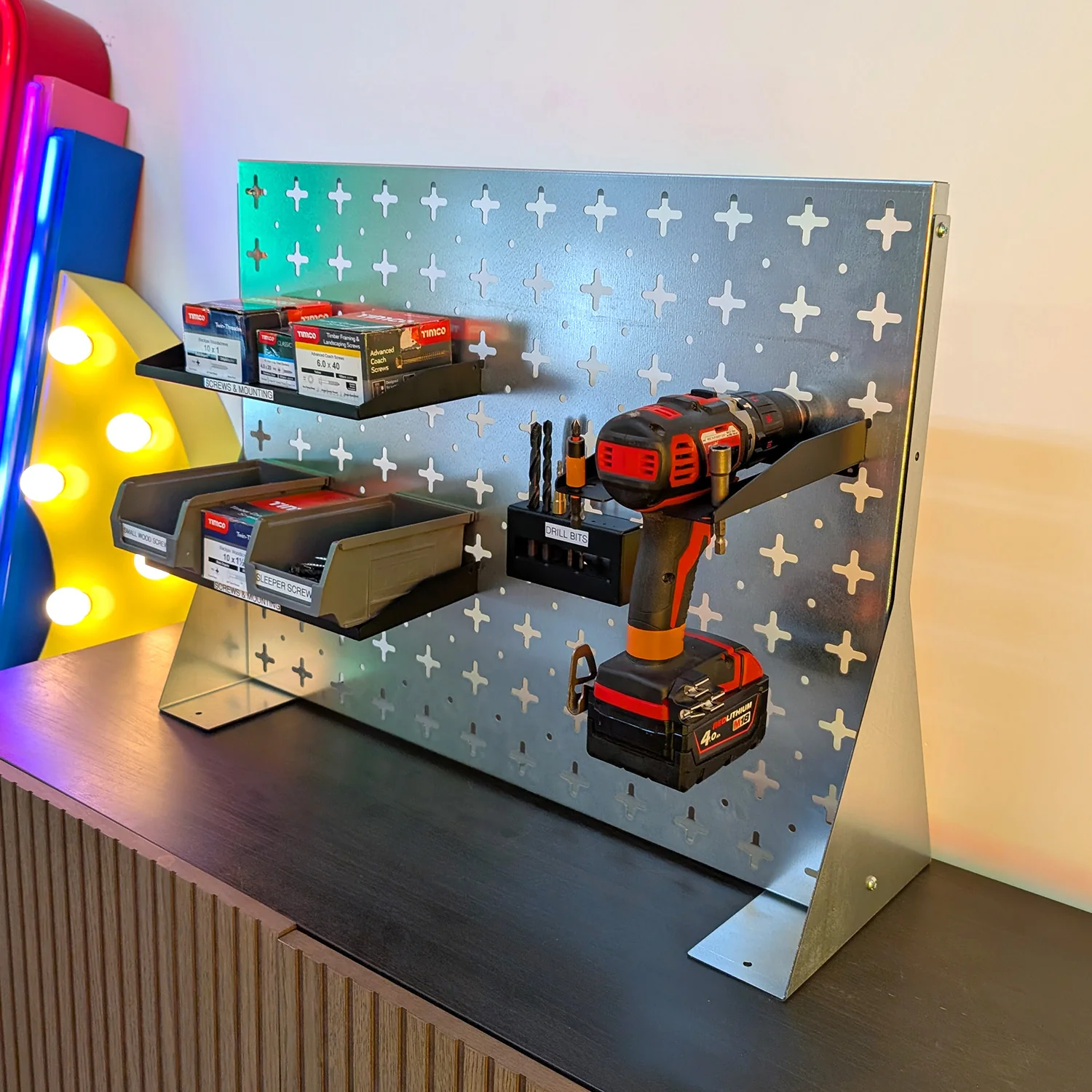 Nukeson Desktop Freestanding Tool Wall Panels - Customise Your Desk! - Image 11