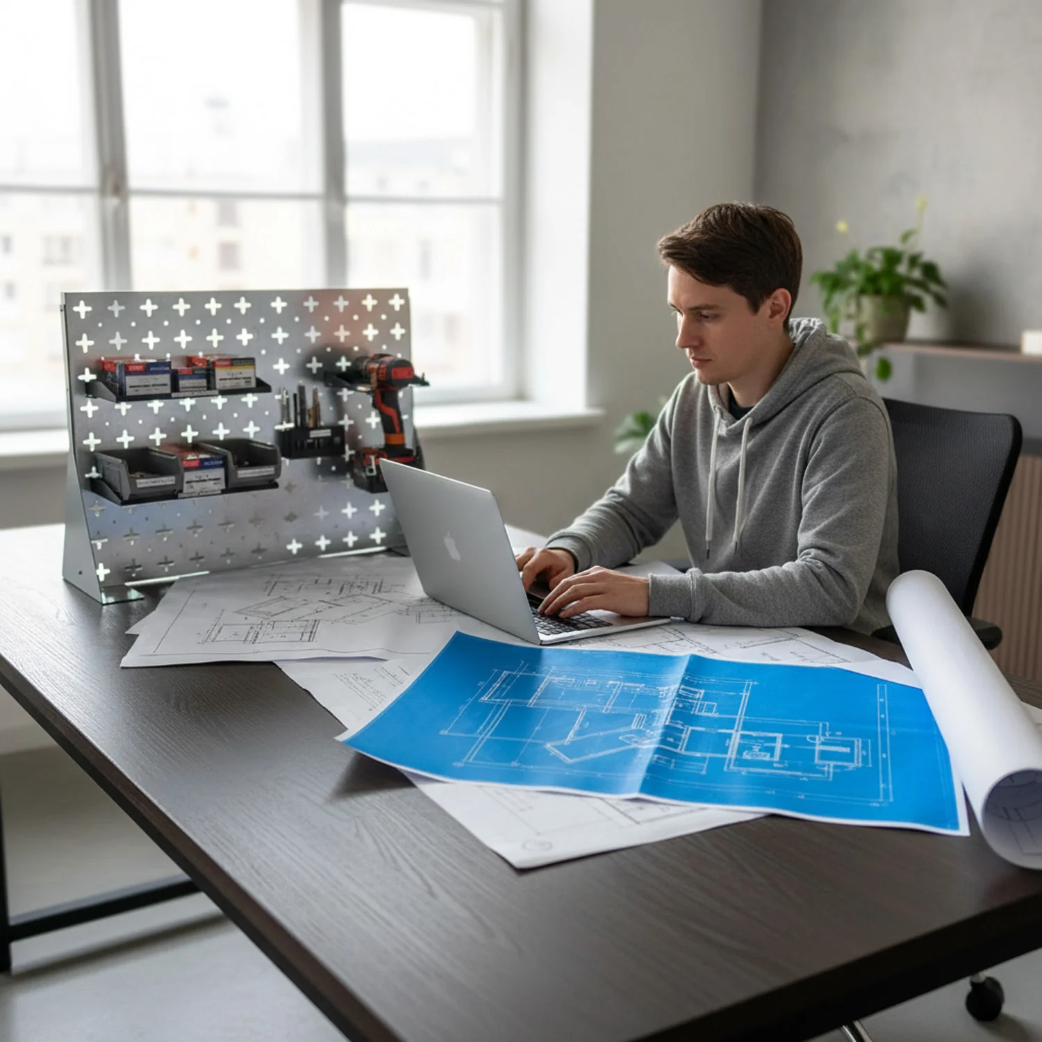 Nukeson Desktop Freestanding Tool Wall Panels - Customise Your Desk! - Image 3