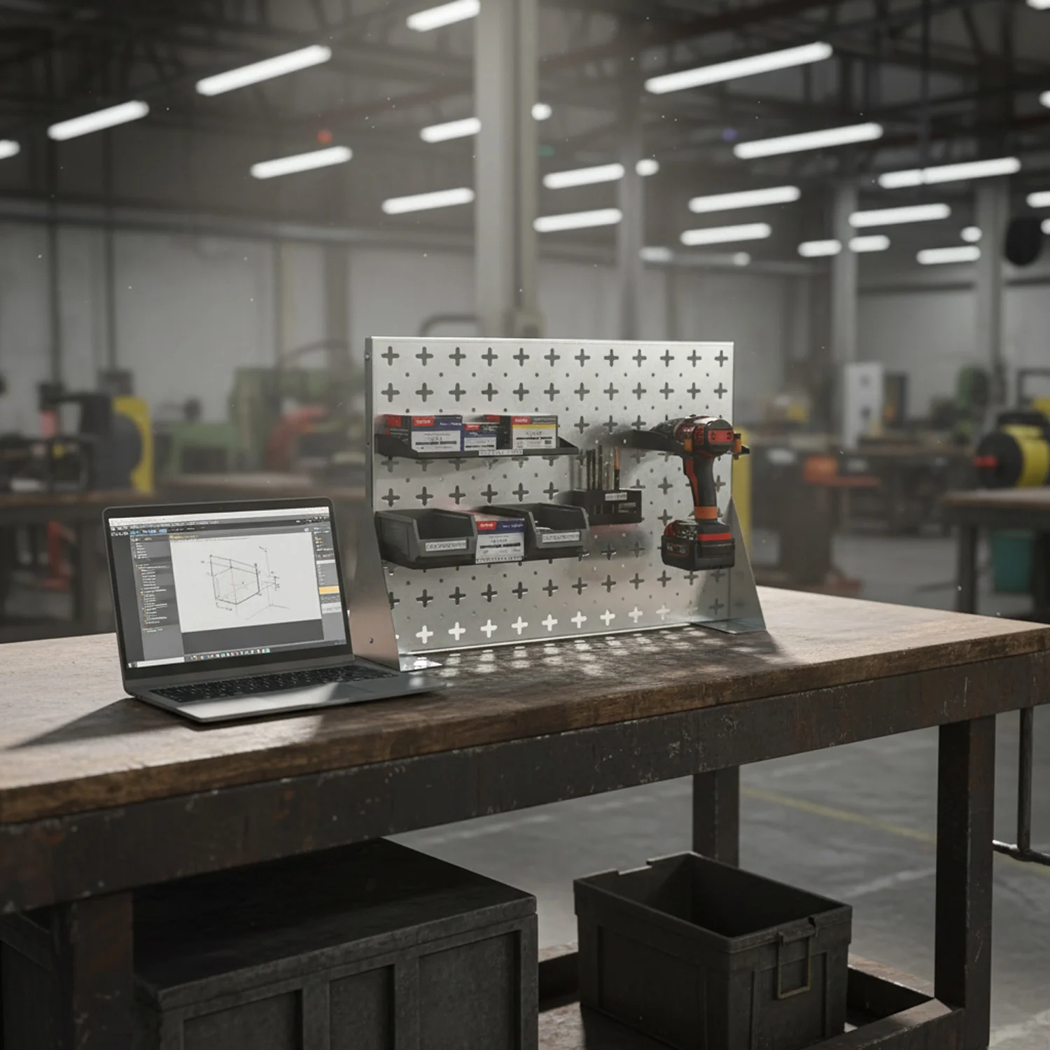 Nukeson Desktop Freestanding Tool Wall Panels - Customise Your Desk! - Image 5