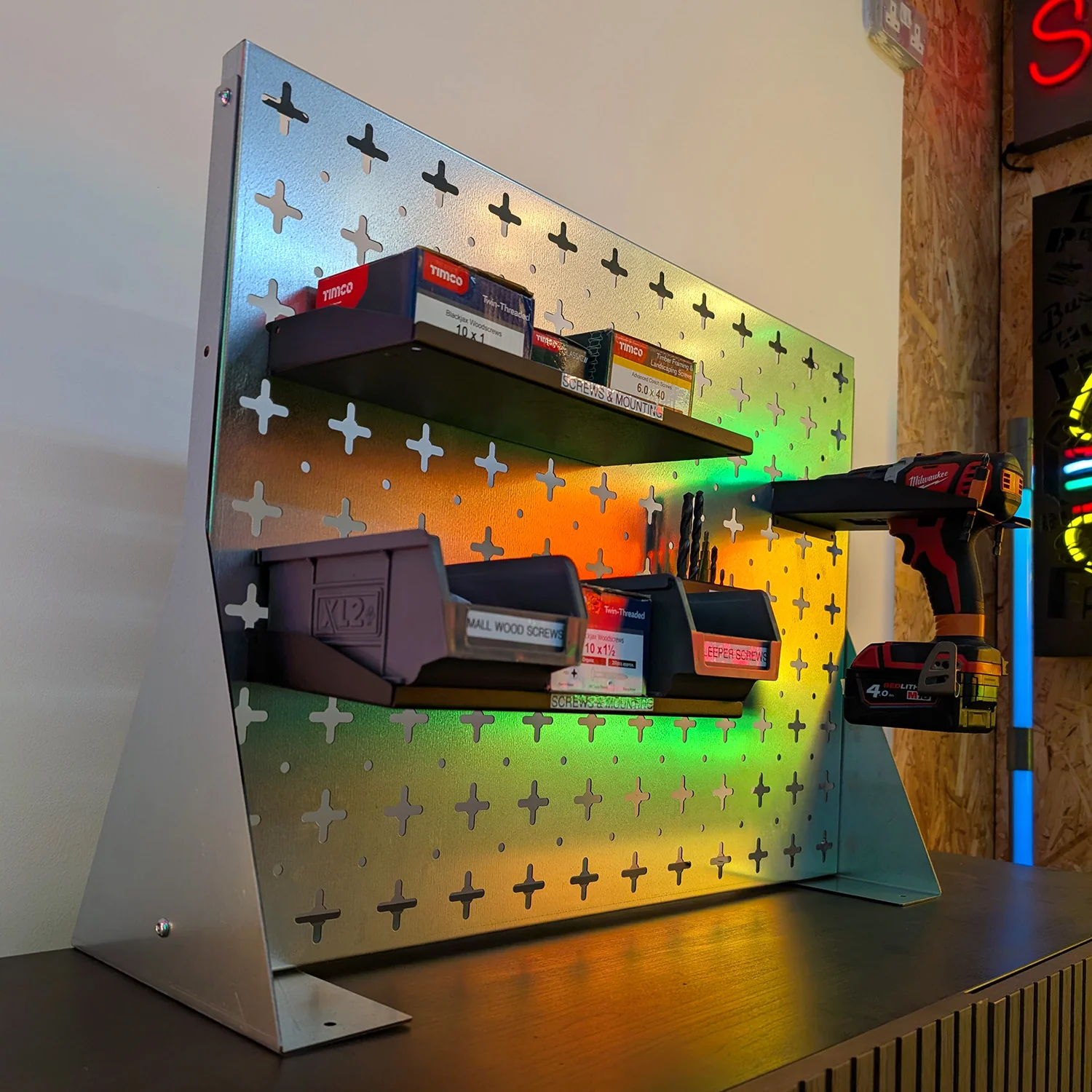 Nukeson Desktop Freestanding Tool Wall Panels - Customise Your Desk! - Image 6