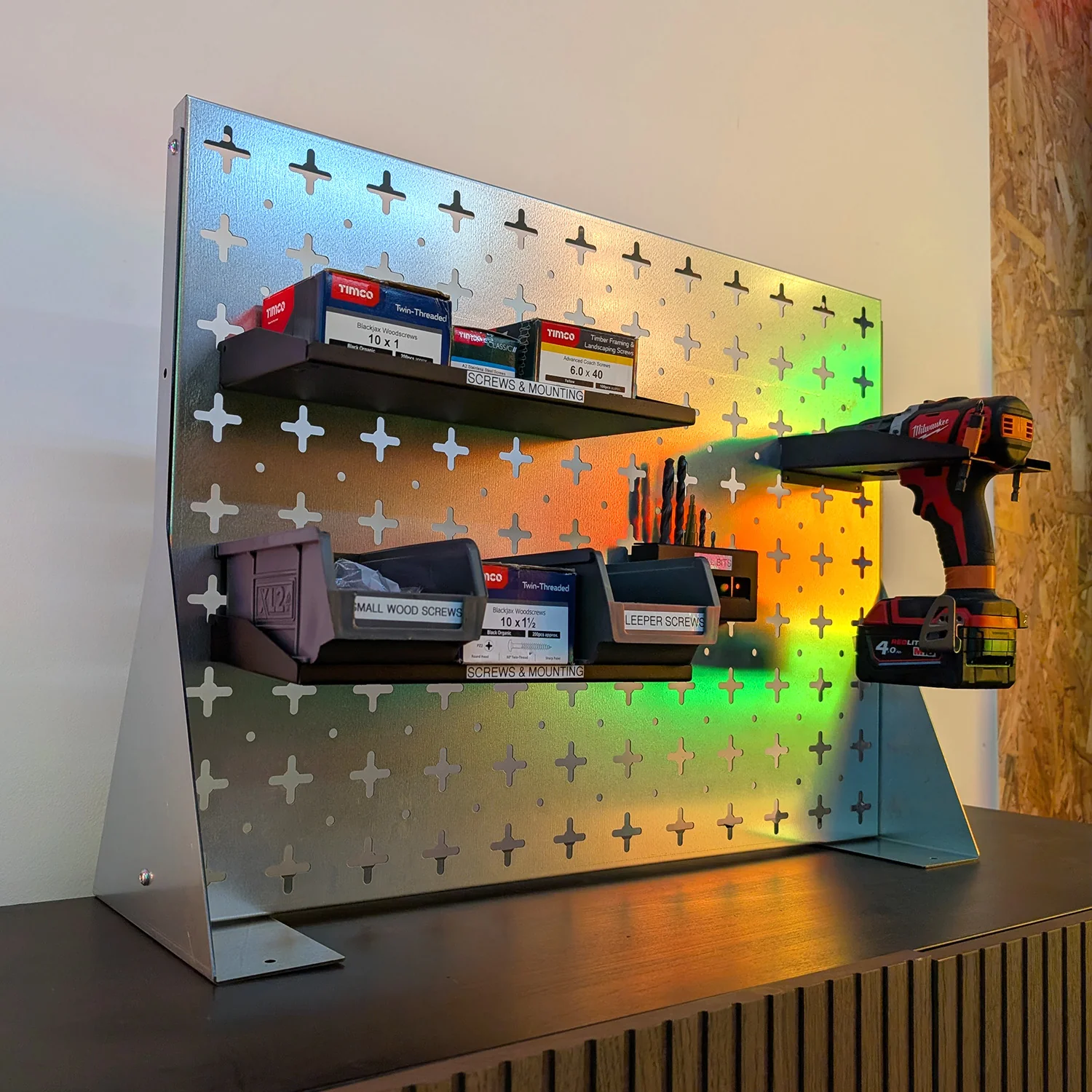 Nukeson Desktop Freestanding Tool Wall Panels - Customise Your Desk! - Image 9