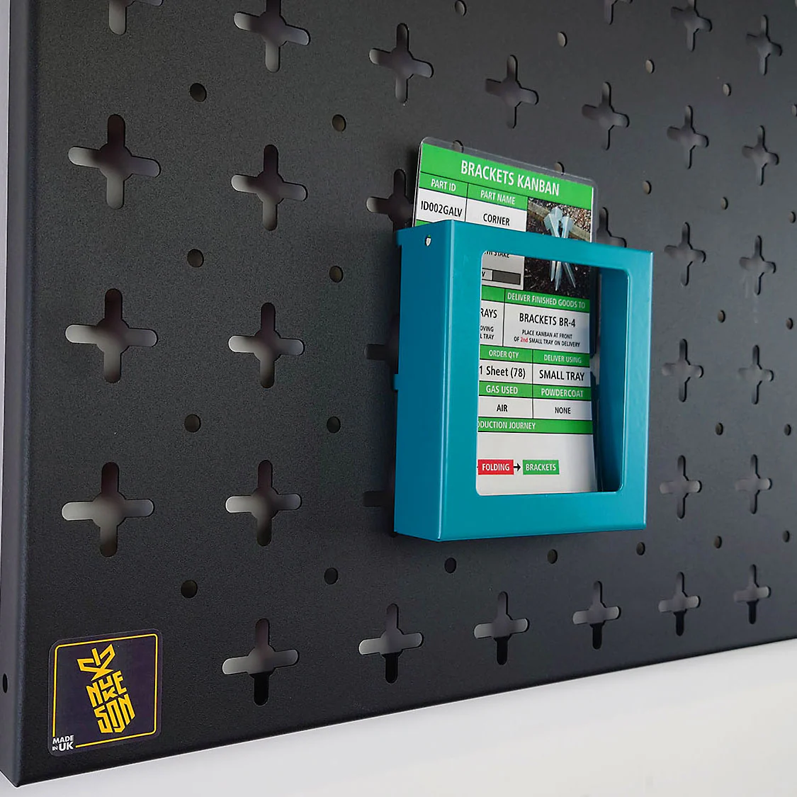 Nukeson Tool Wall - A6 Kanban Card Slot Attachment - Image 3