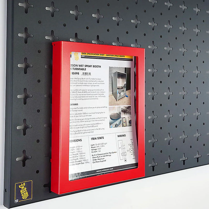 Nukeson Tool Wall - A4/A5/A6 Paper Vertical Slot Attachment - Image 5