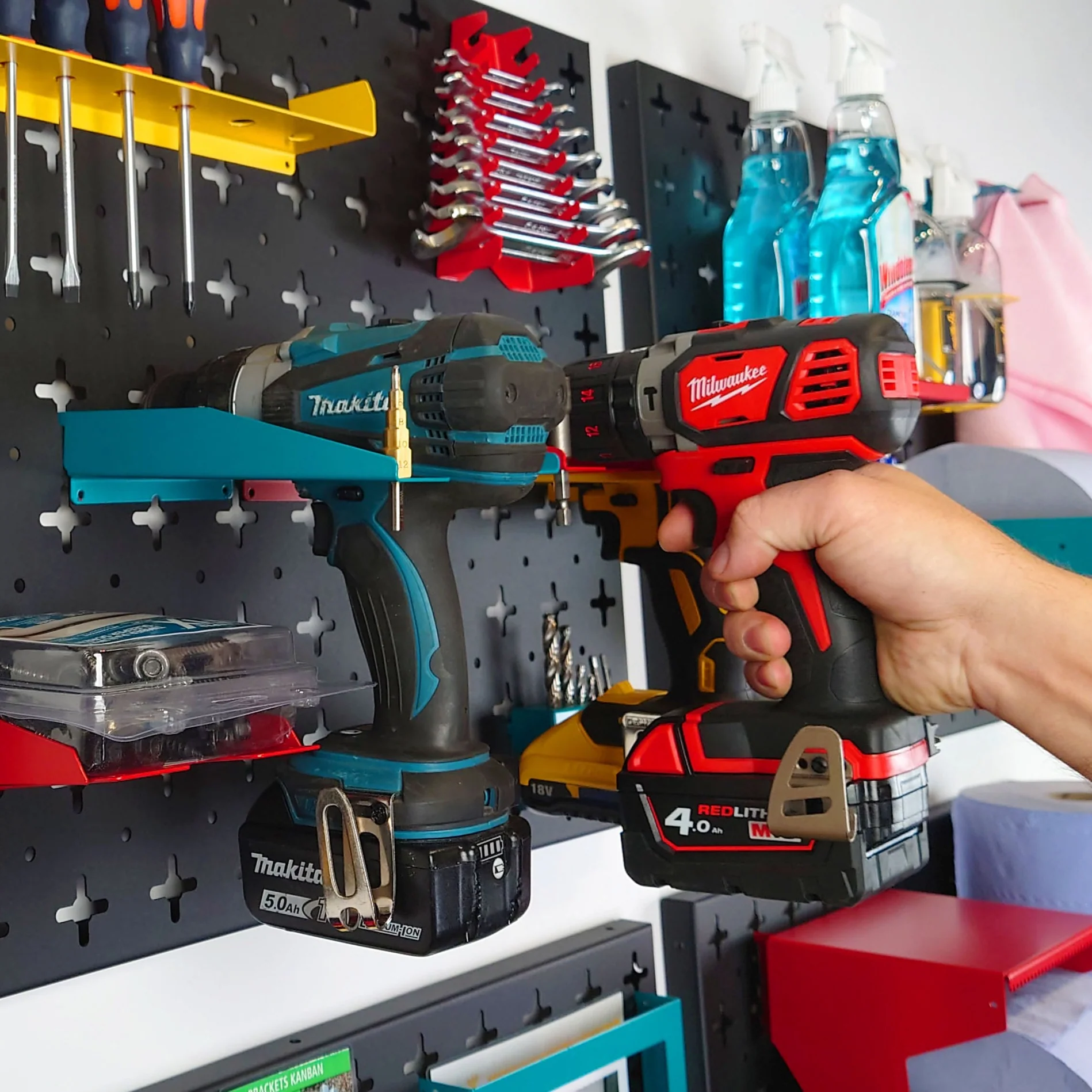 Nukeson Tool Wall - Drill Holder Attachment - Image 11