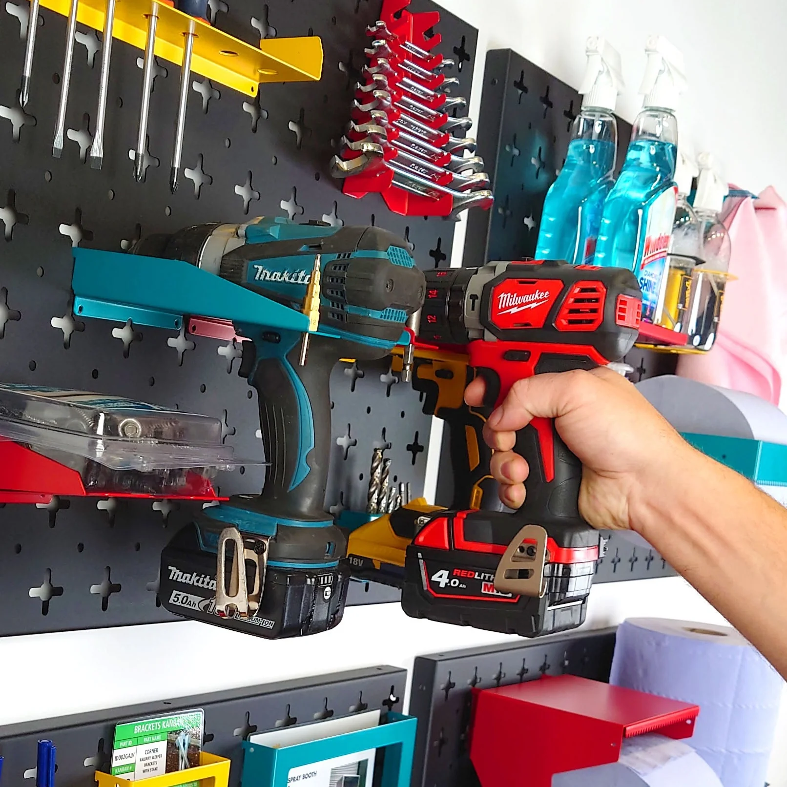 Nukeson Tool Wall - Drill Holder Attachment - Image 12