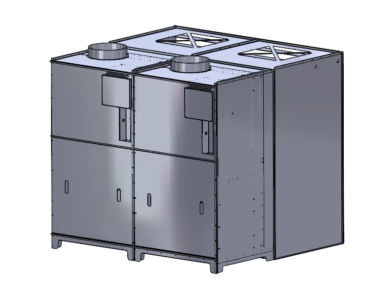 Nukeson Industrial Spray Booth with Full Height Opening - Image 17