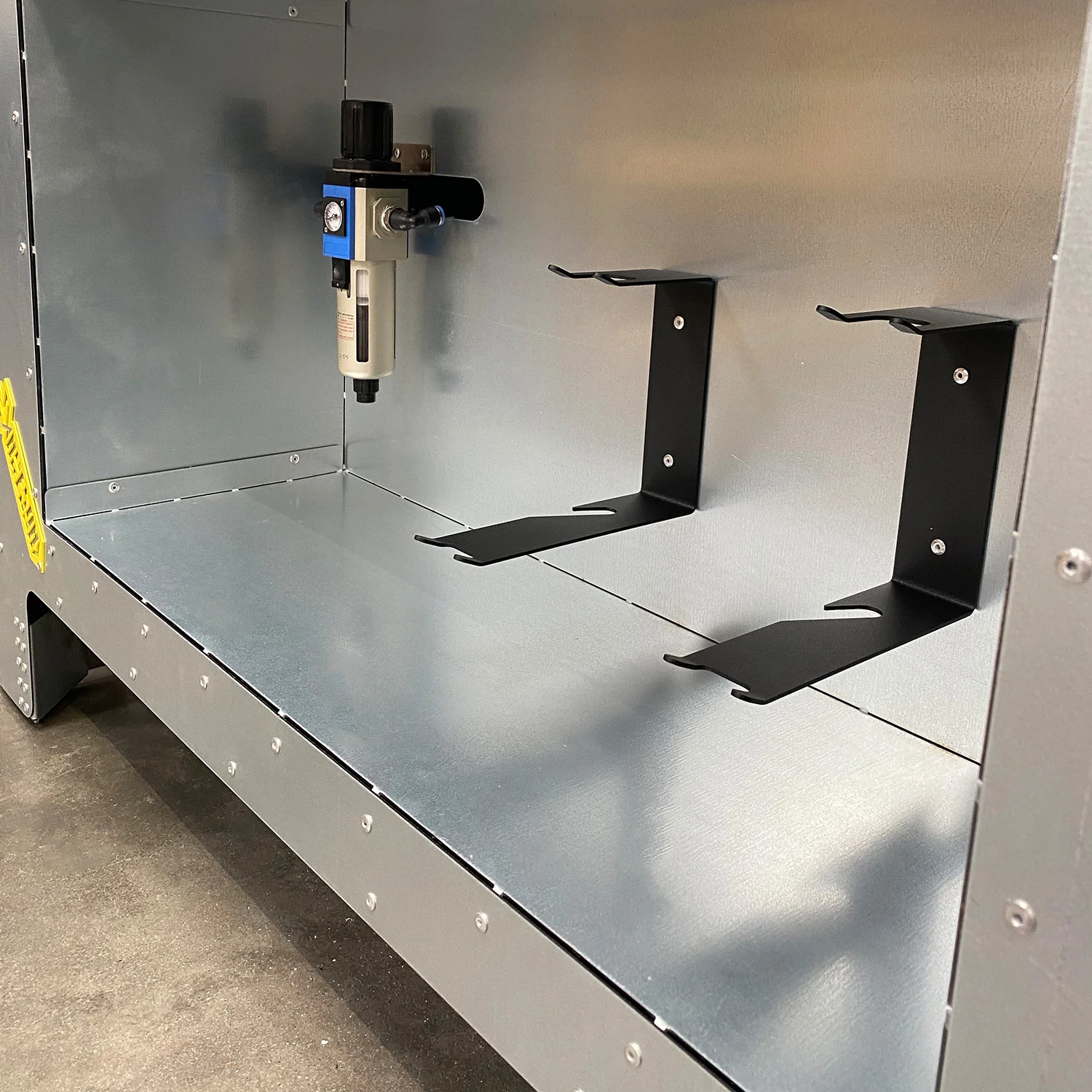 Nukeson Spray Booth with Turntable & Roof Opening for Crane Loading - Image 13