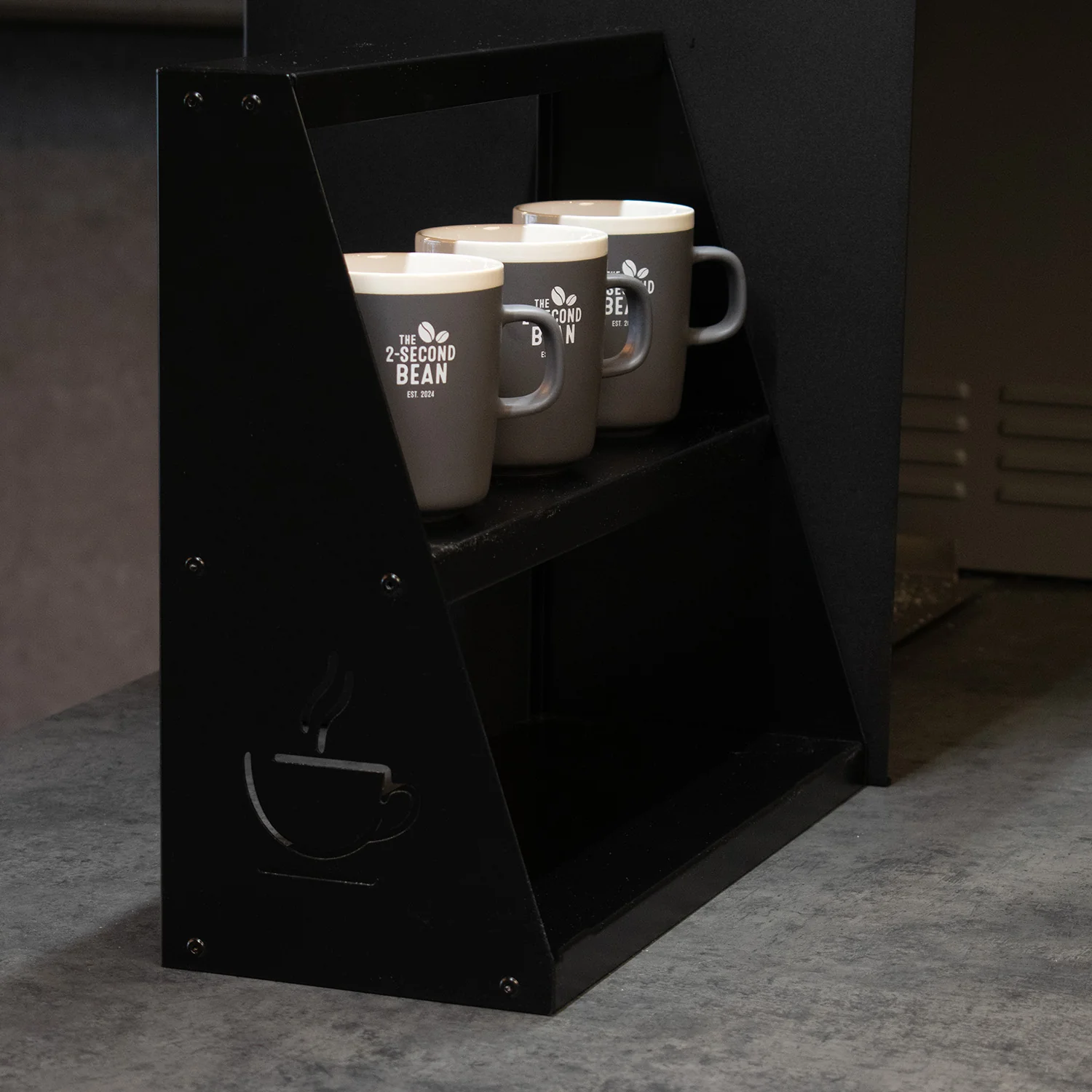 Okunaii™ 3-Tier Freestanding Coffee Mug Holder & Organiser Rack - Image 5