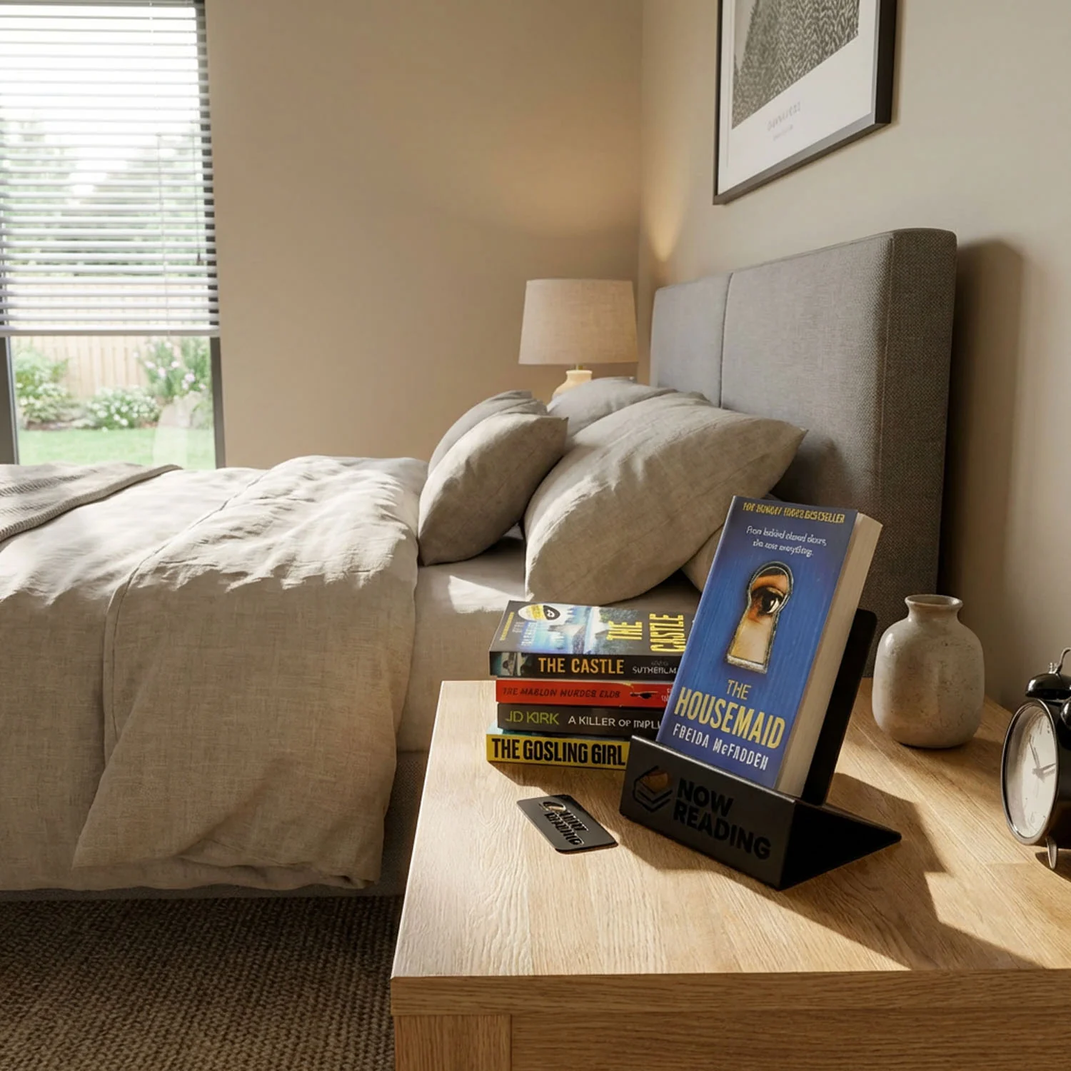 Okunaii™ Chapter "Now Reading" Book Display Stand + FREE Bookmark - Image 10