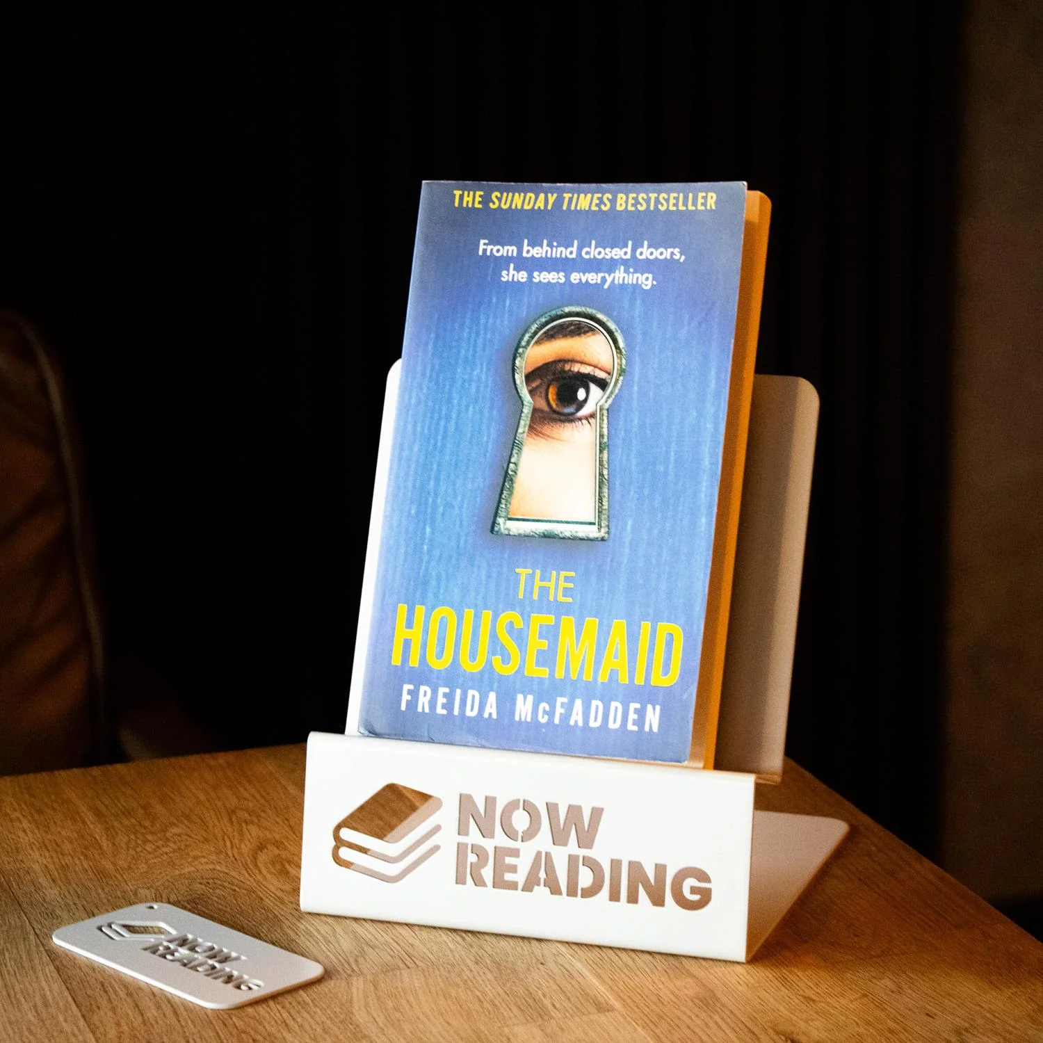 Okunaii™ Chapter "Now Reading" Book Display Stand + FREE Bookmark - Image 11