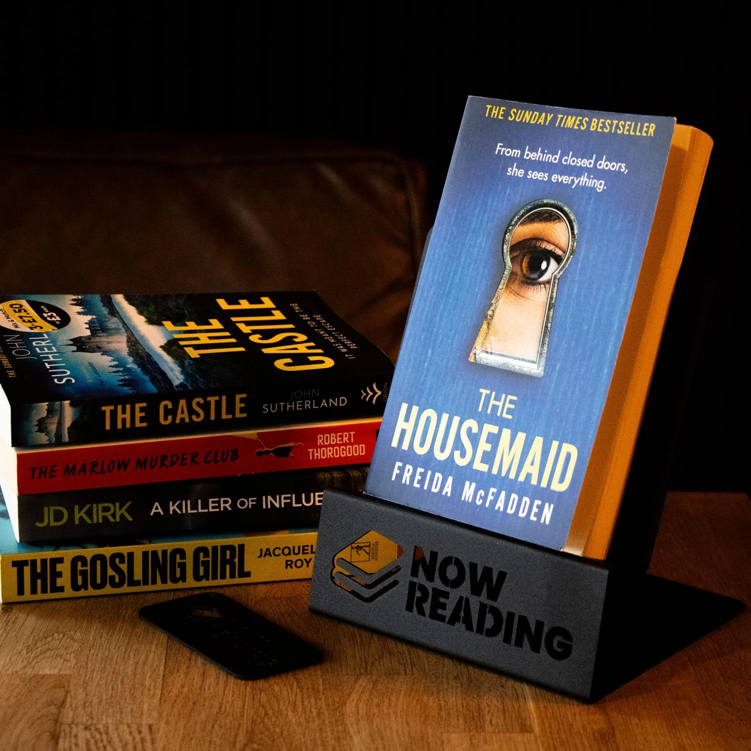 Okunaii™ Chapter "Now Reading" Book Display Stand + FREE Bookmark - Image 5