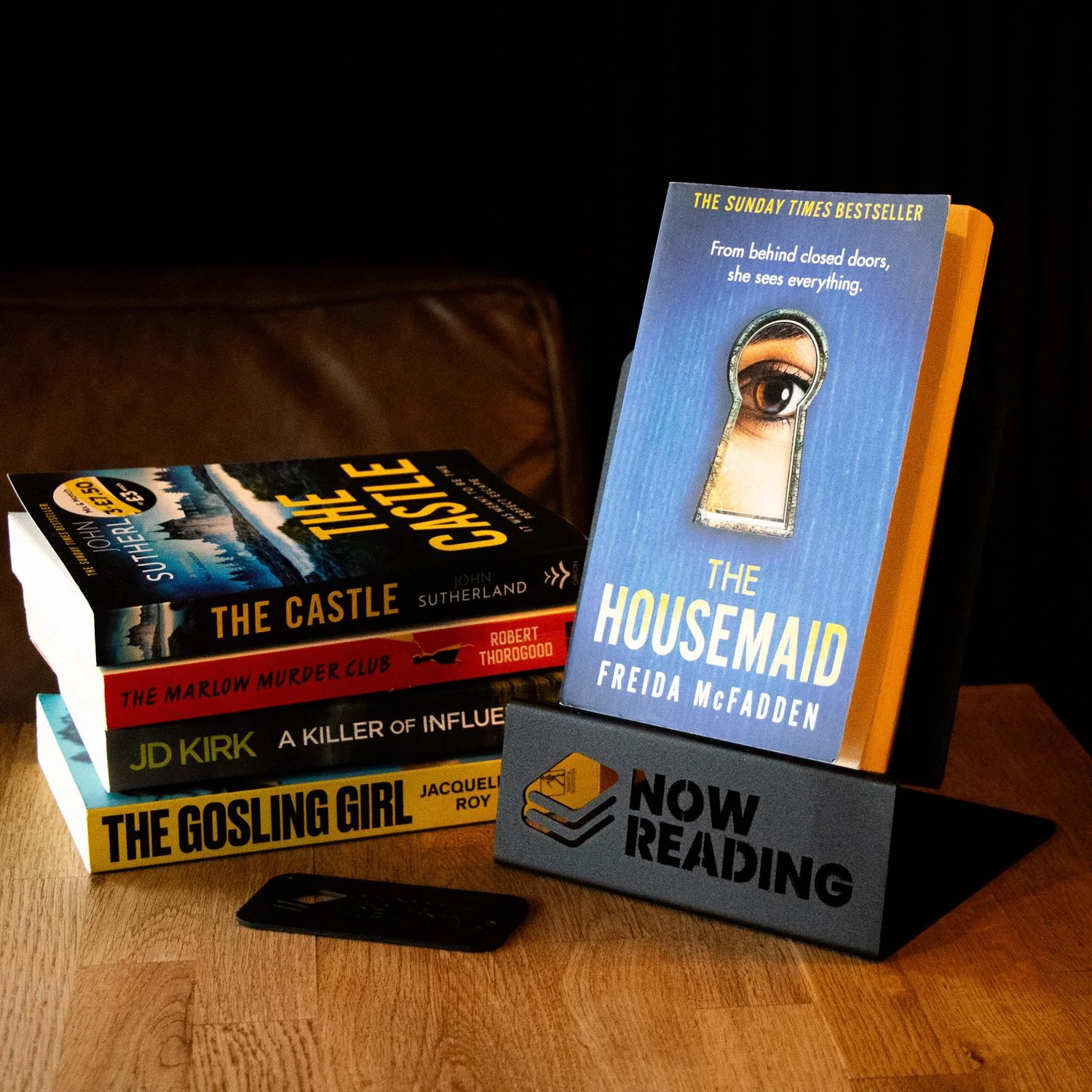 Okunaii™ Chapter "Now Reading" Book Display Stand + FREE Bookmark - Image 6