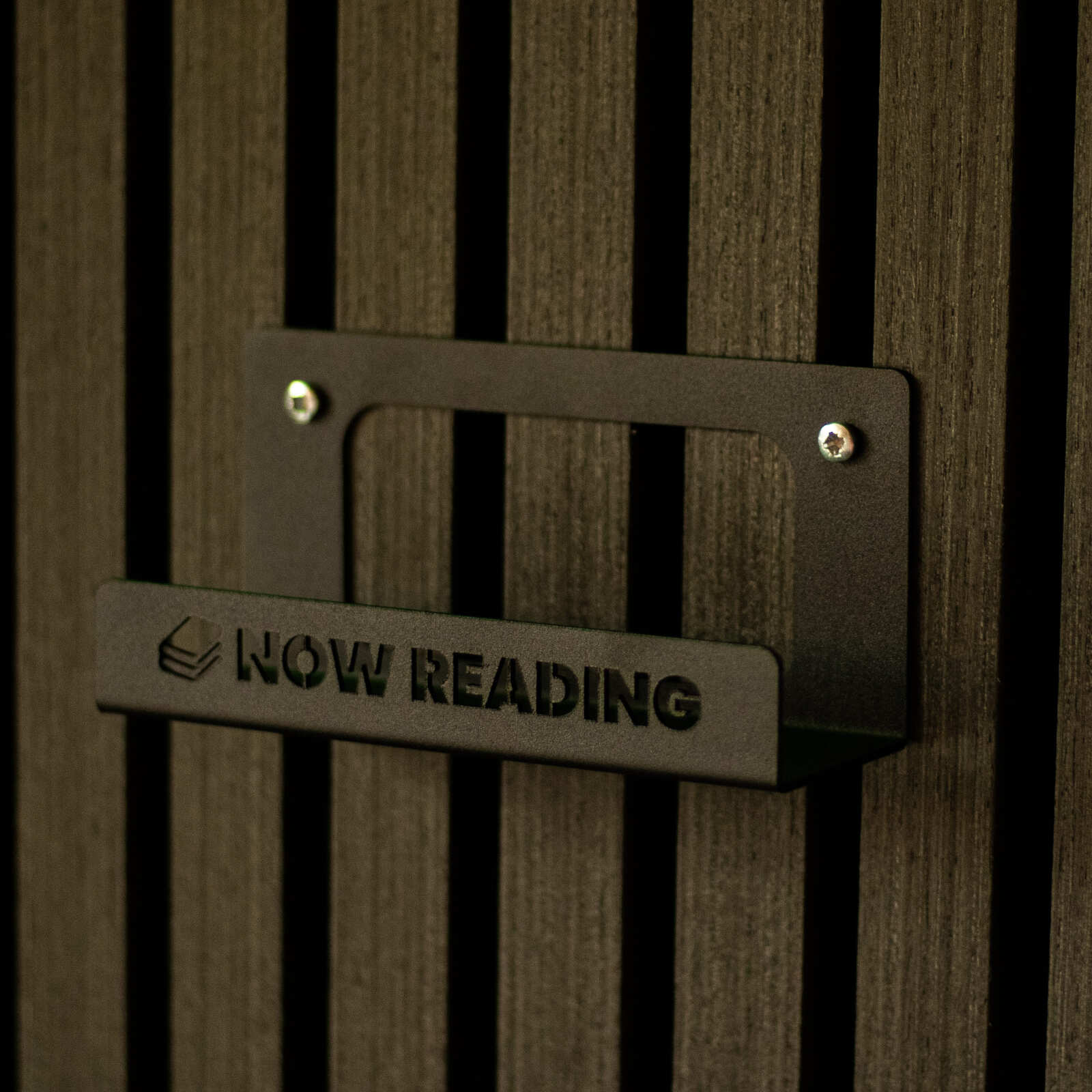 Okunaii™ Chapter "Now Reading" Wall Mount Book Display Shelf + FREE Bookmark - Image 21