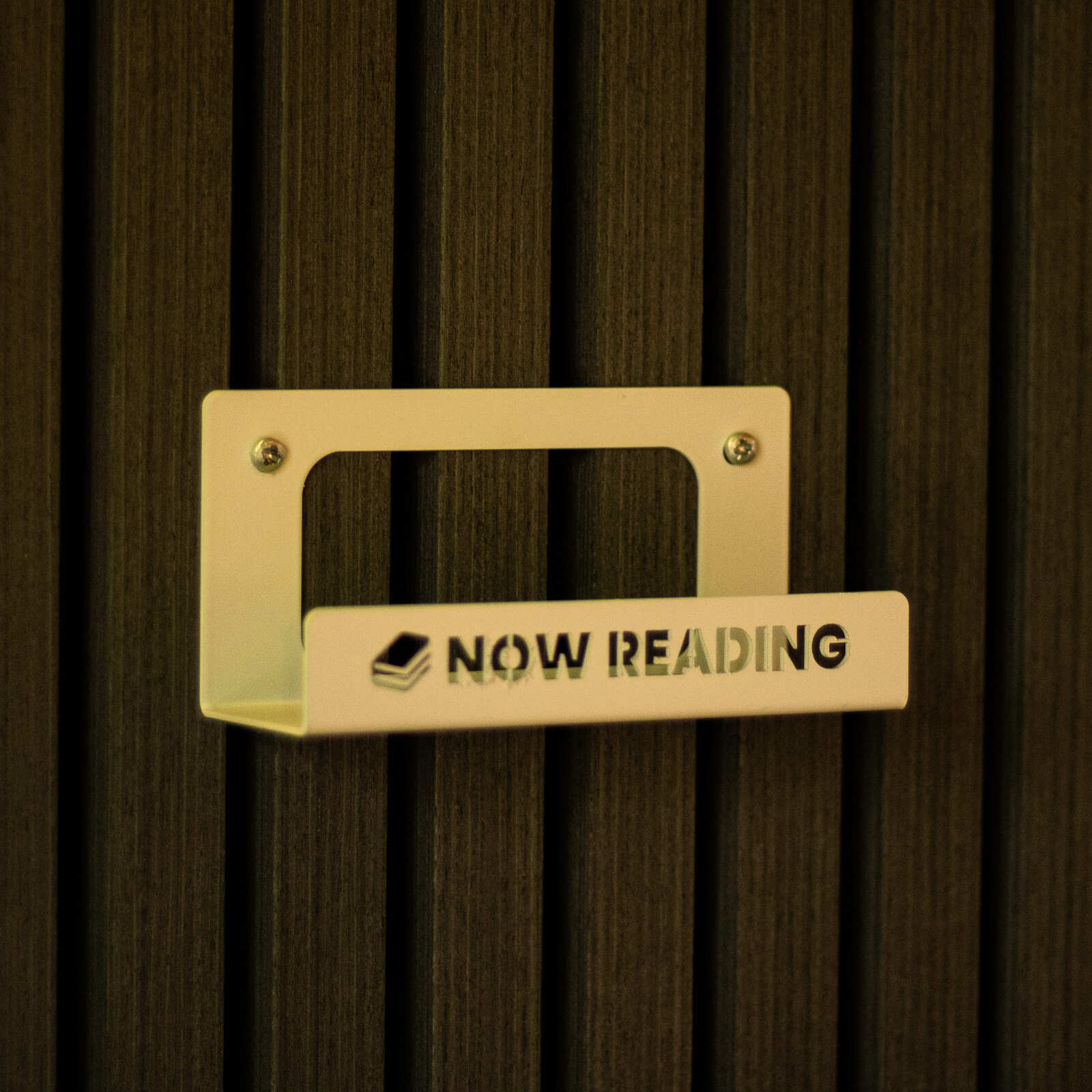 Okunaii™ Chapter "Now Reading" Wall Mount Book Display Shelf + FREE Bookmark - Image 6