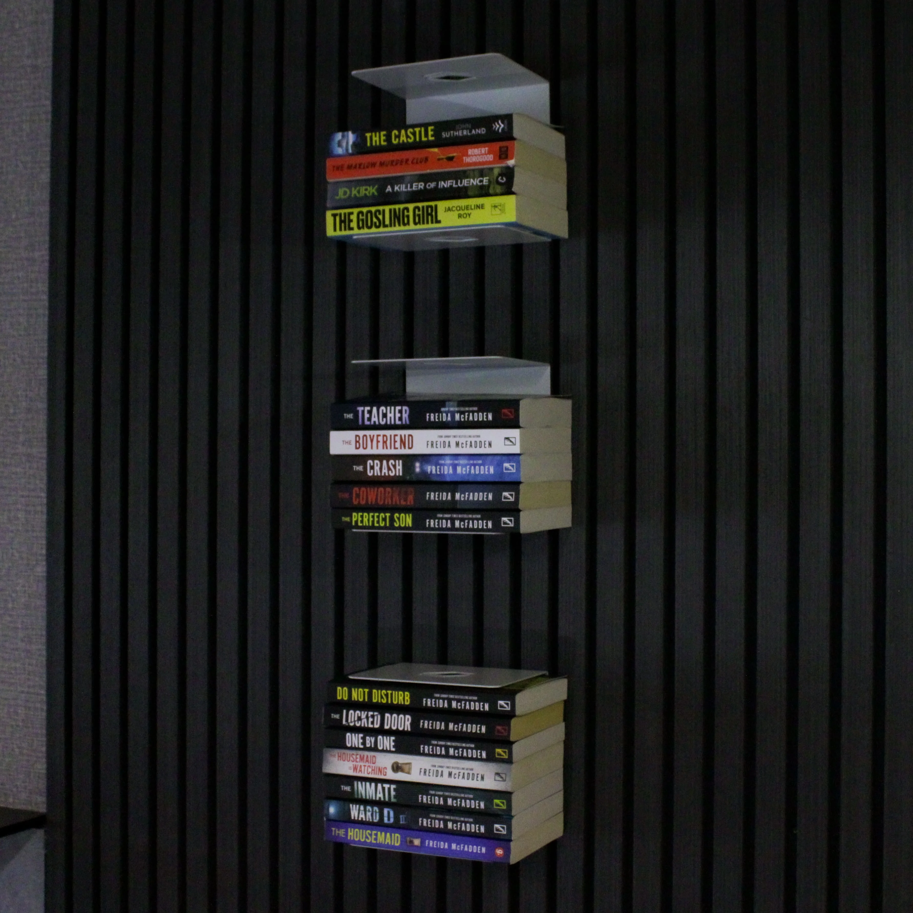 Okunaii™ Chapter Wall Mount Invisible Infinity Book Shelves - Image 10