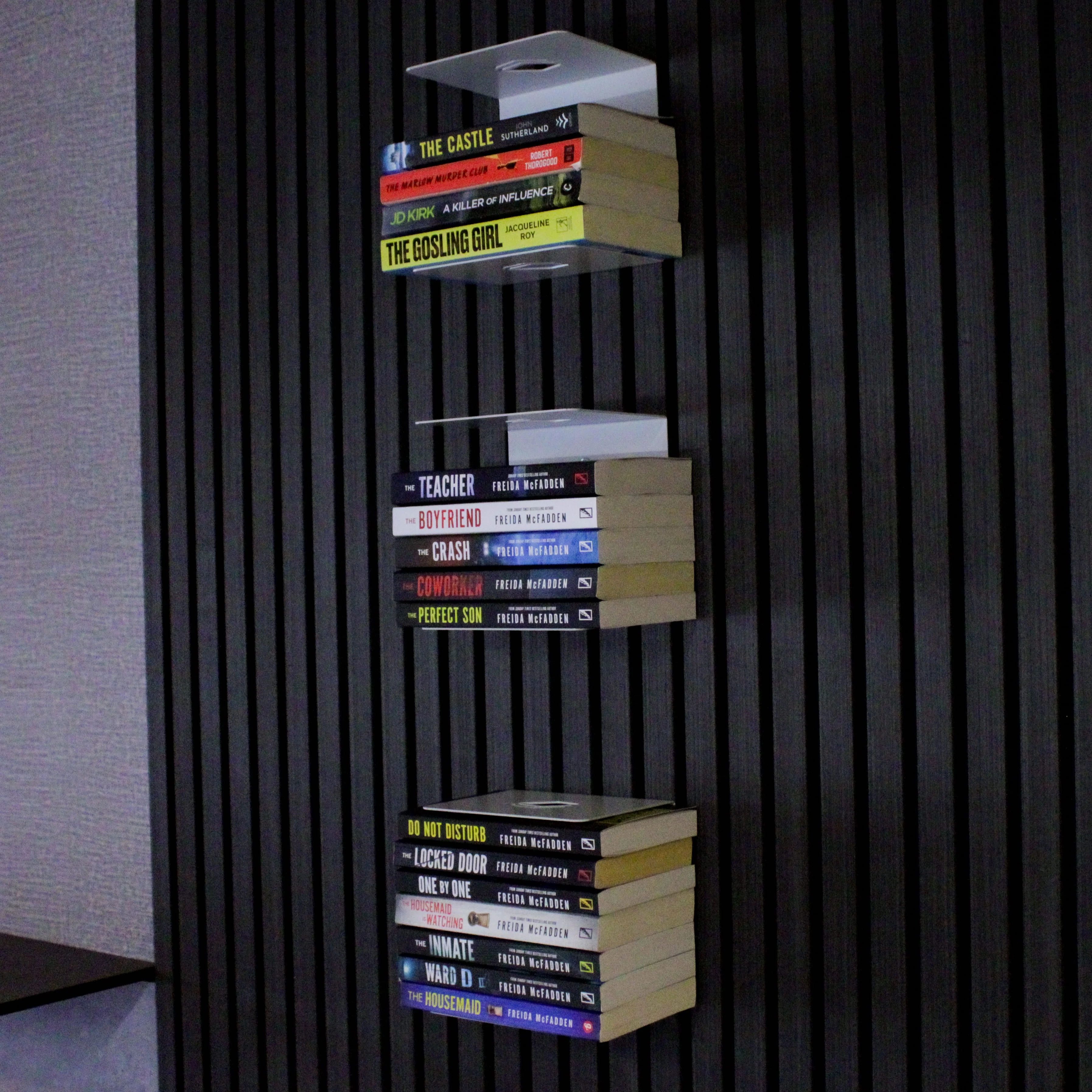 Okunaii™ Chapter Wall Mount Invisible Infinity Book Shelves - Image 15