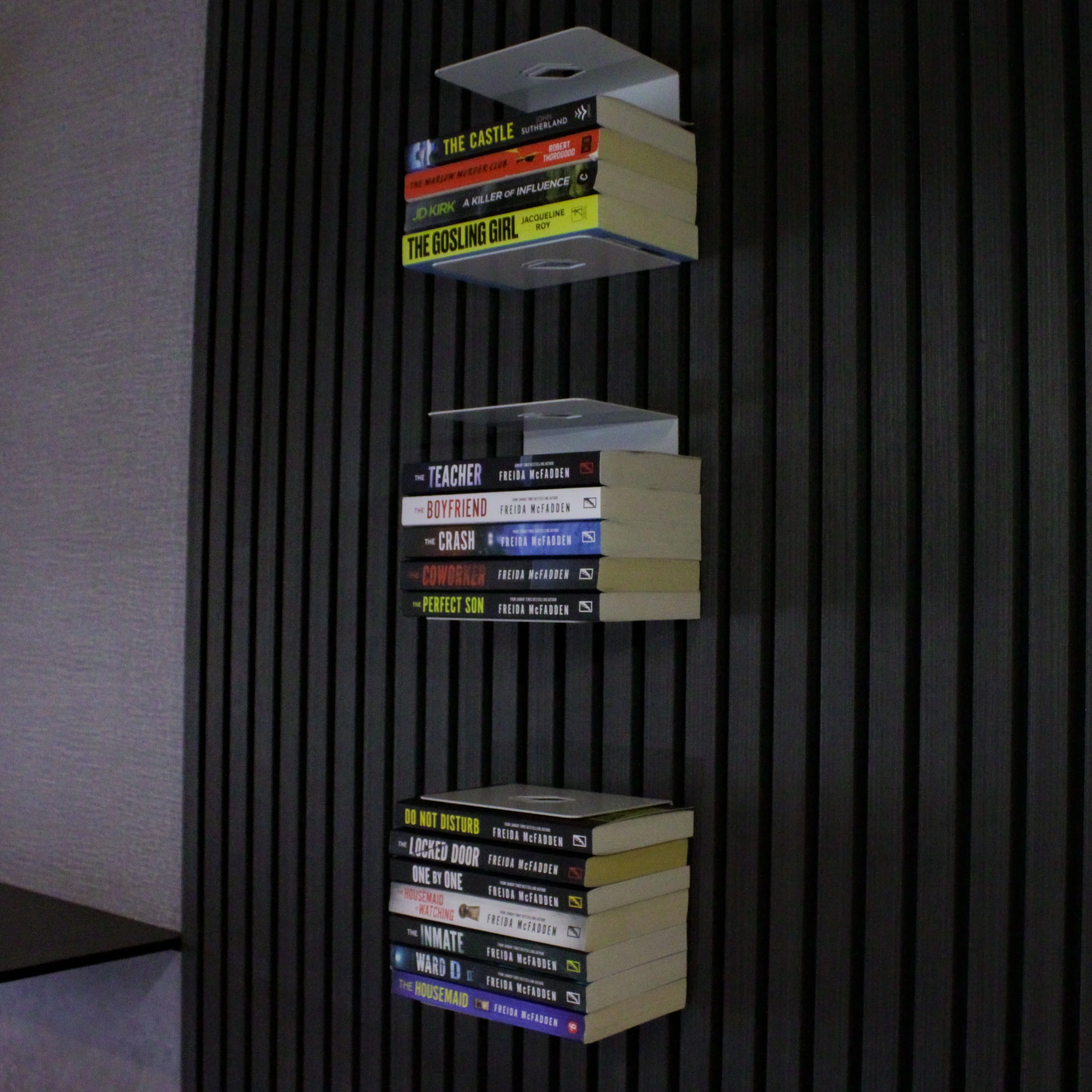 Okunaii™ Chapter Wall Mount Invisible Infinity Book Shelves - Image 28