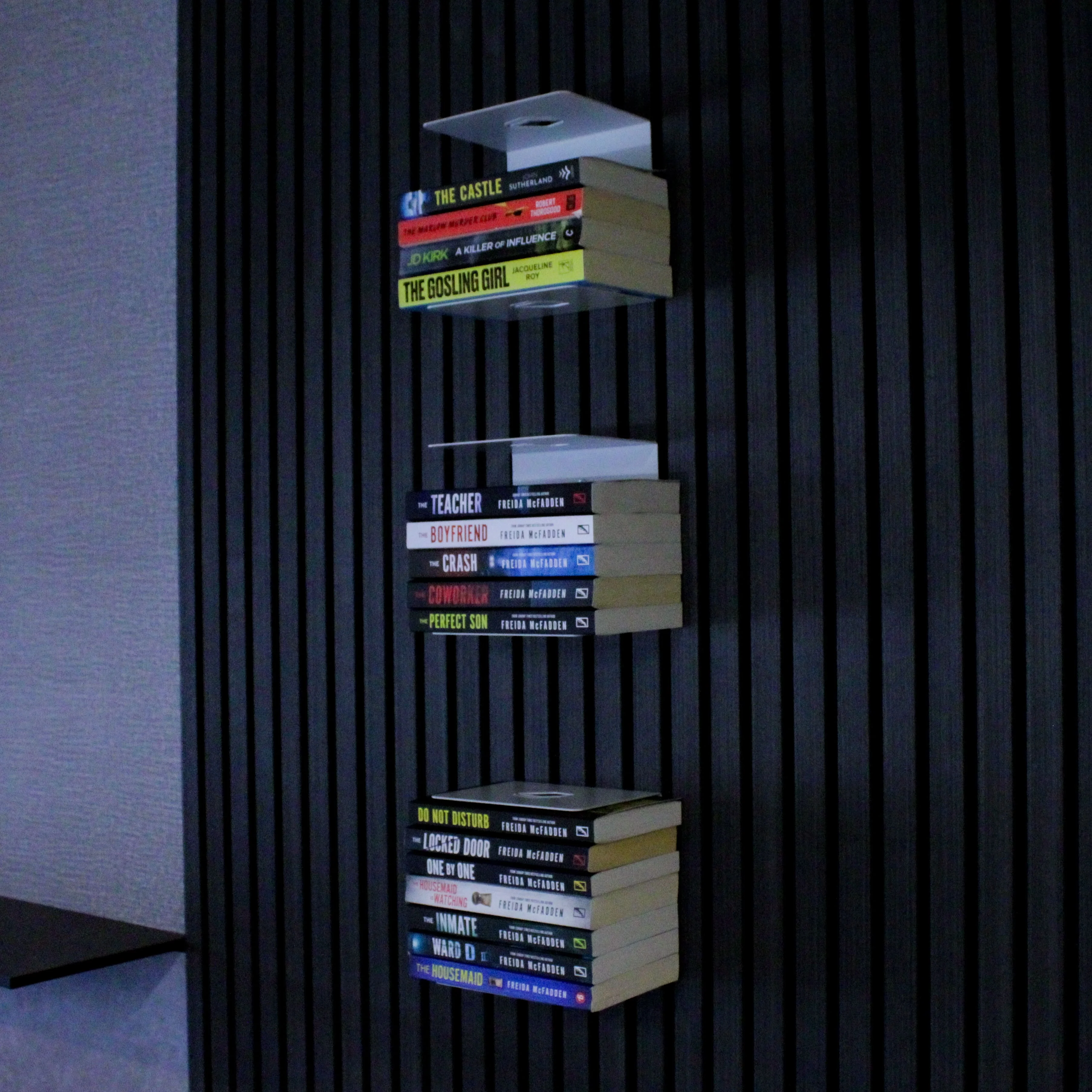 Okunaii™ Chapter Wall Mount Invisible Infinity Book Shelves - Image 4