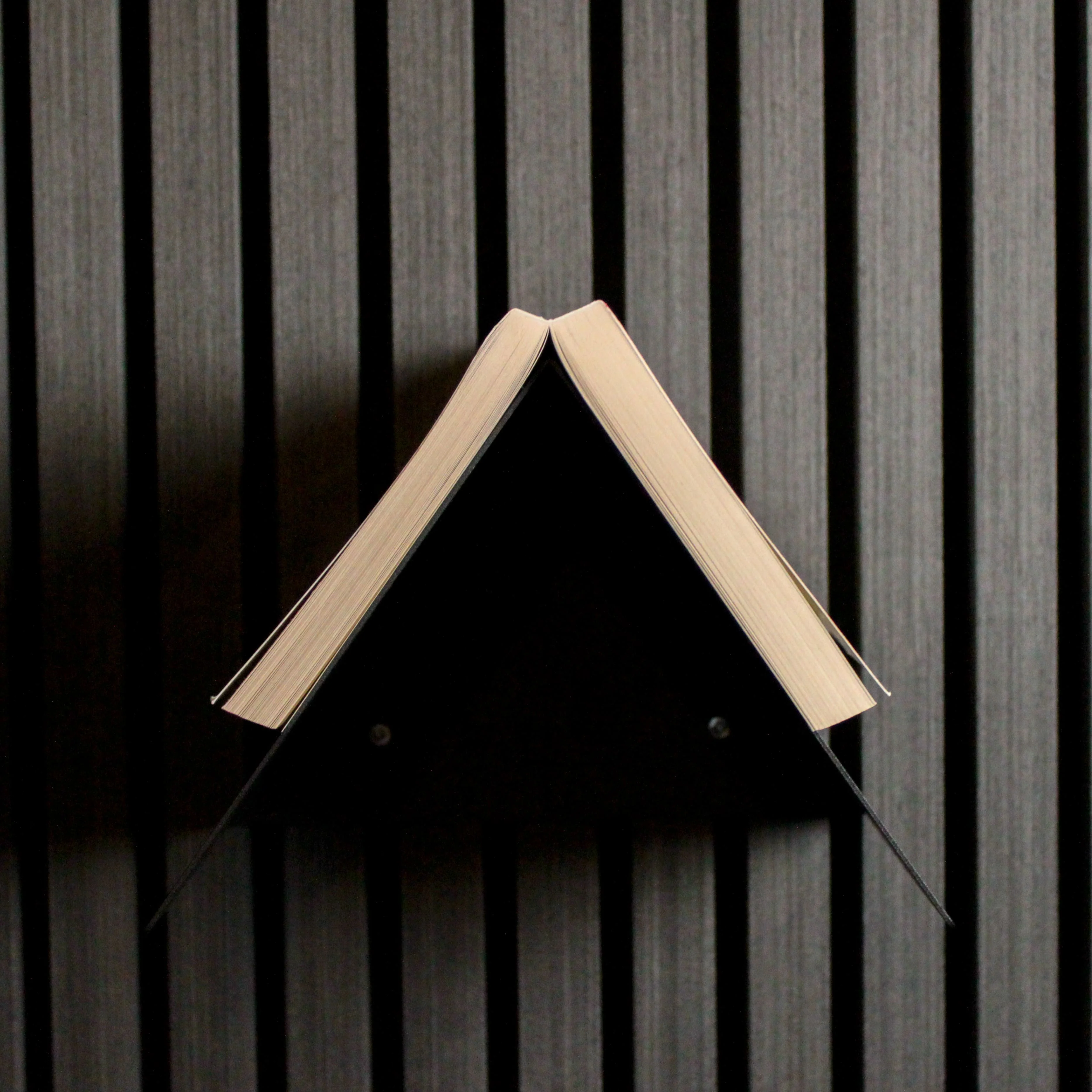 Okunaii™ Chapter Wall Mount Triangular Book Rest & Shelf (2 Sizes Available) - Image 9
