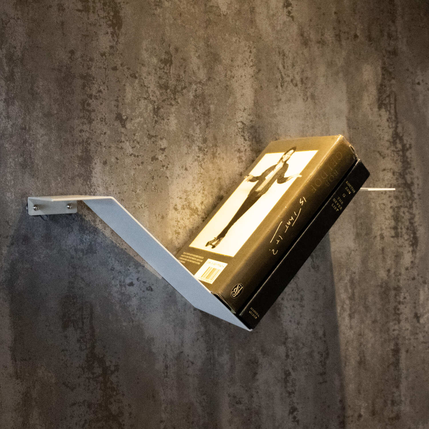 Okunaii™ Chapter Wall Mount Floating V-Shaped Book Shelf - Image 11