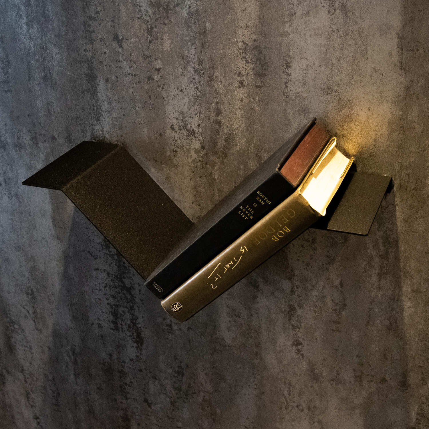 Okunaii™ Chapter Wall Mount Floating V-Shaped Book Shelf - Image 18