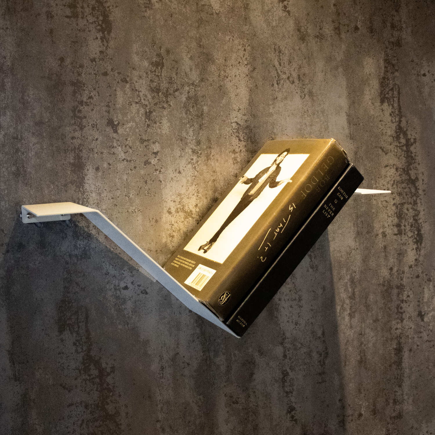 Okunaii™ Chapter Wall Mount Floating V-Shaped Book Shelf - Image 6