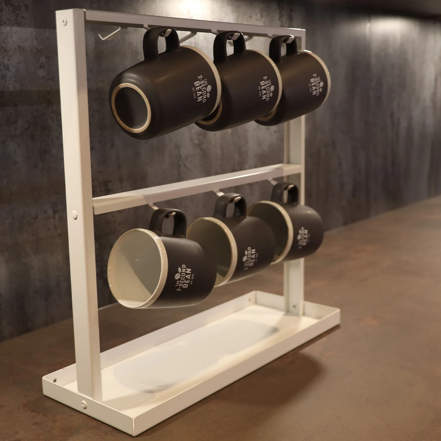 Okunaii™ Freestanding Coffee Mug Hanging Rack Stand (12 Cup Capacity) - Image 7