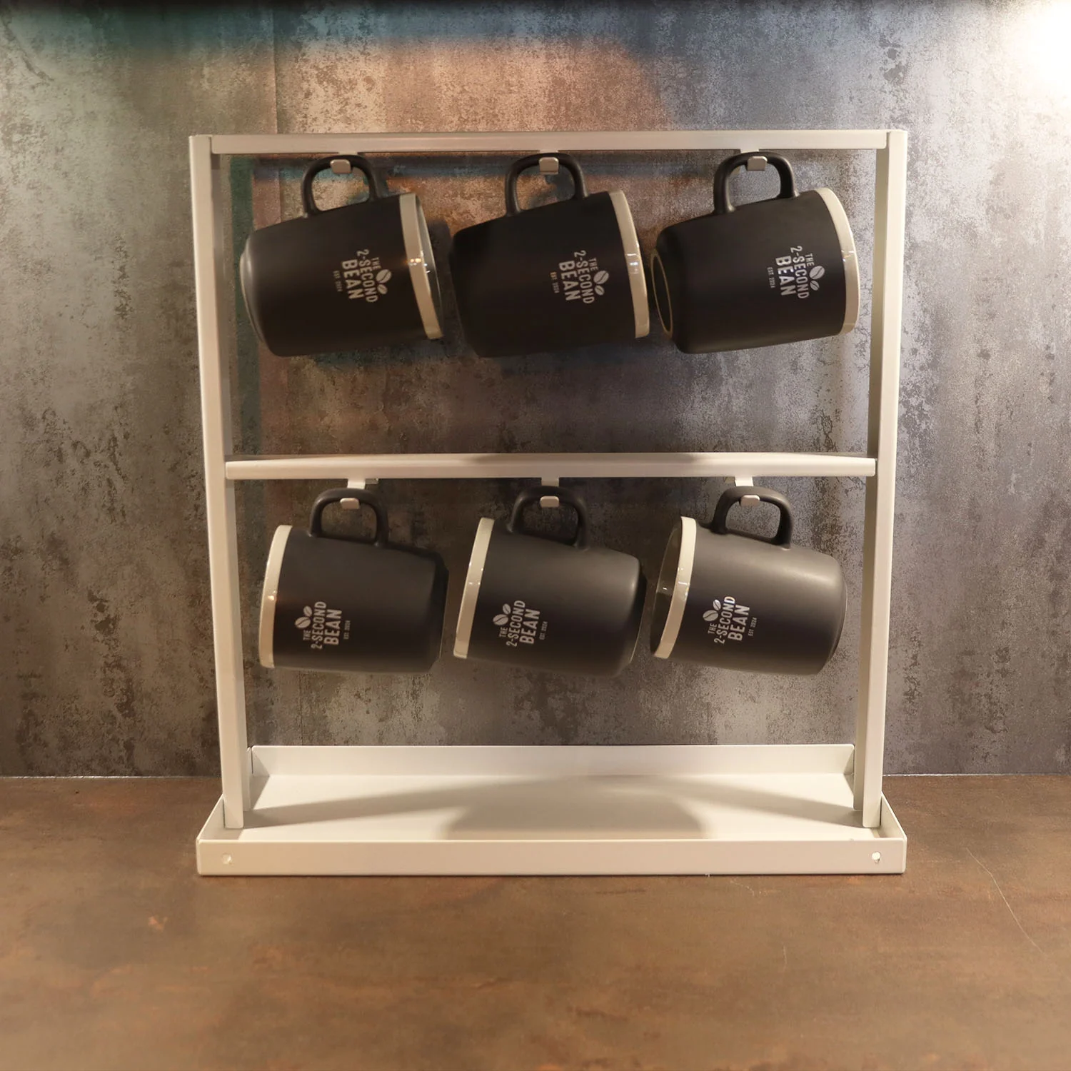 Okunaii™ Freestanding Coffee Mug Hanging Rack Stand (12 Cup Capacity) - Image 9