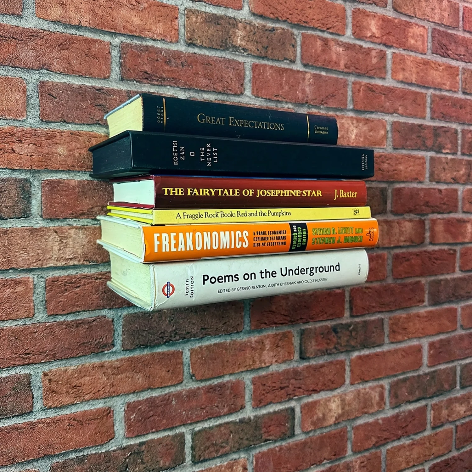 Okunaii™ Chapter Heavy-Duty Floating Book Shelf - Image 3