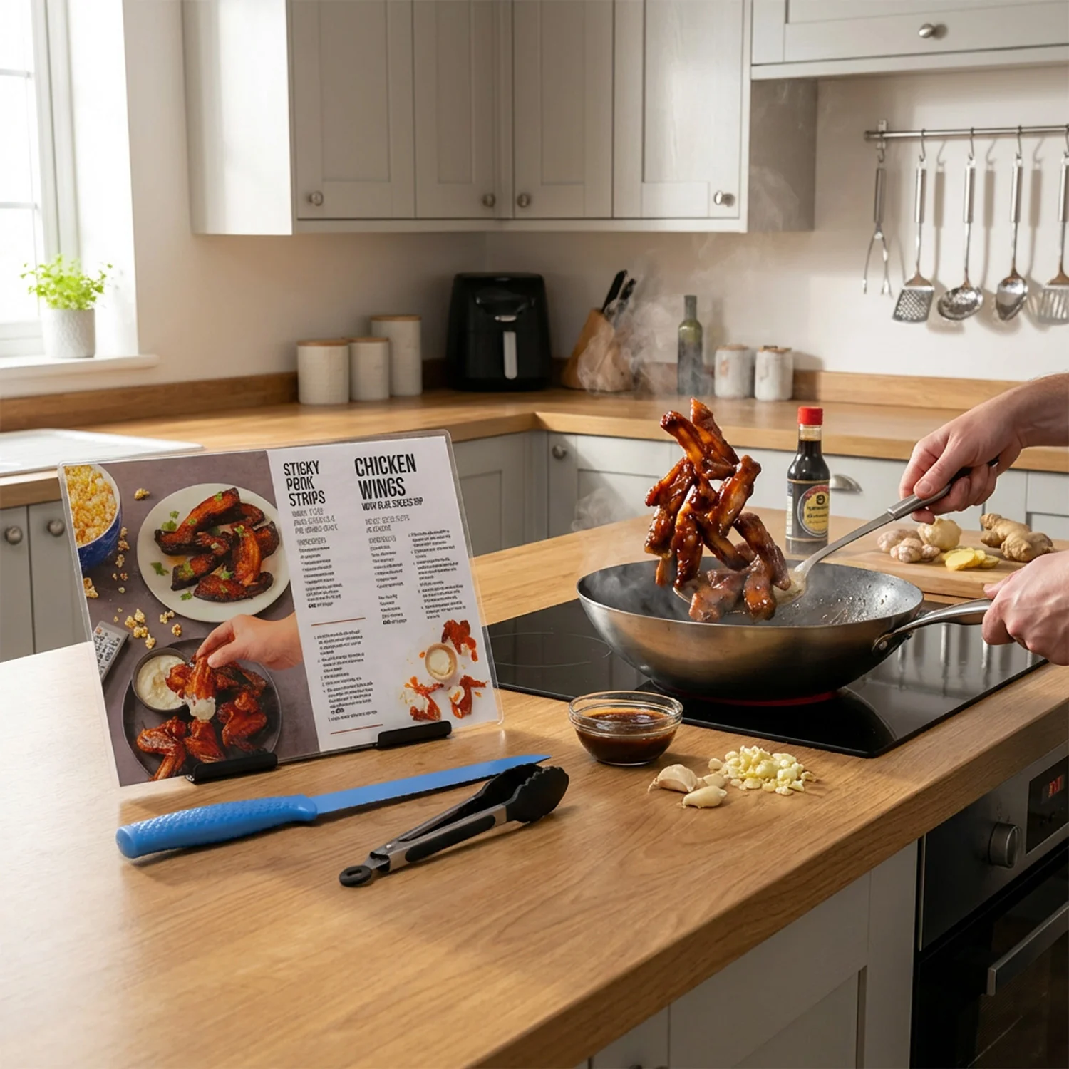 Okunaii™ Chapter Recipe Stand & Cookbook Holder - Image 3