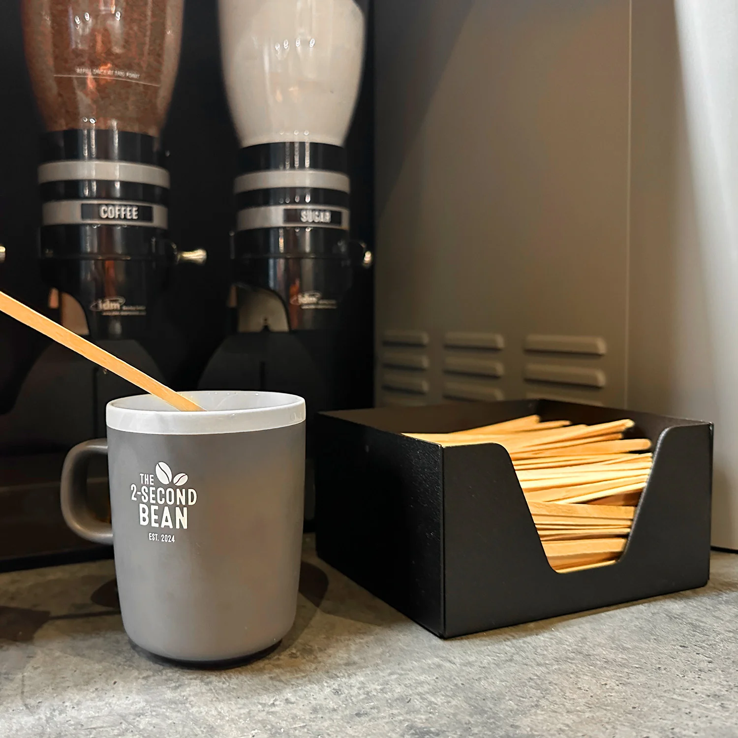 Okunaii™ Tabletop Coffee Stirrer & Stir Stick Holder - Image 11