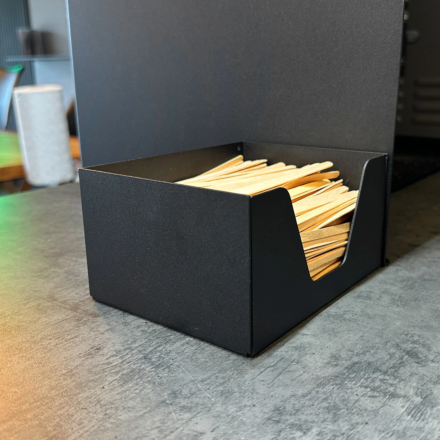 Okunaii™ Tabletop Coffee Stirrer & Stir Stick Holder - Image 12