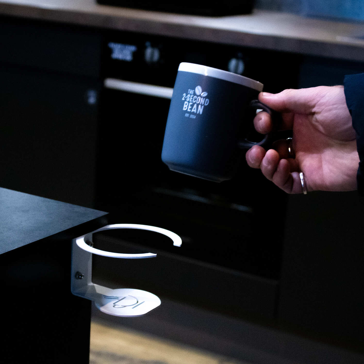 Okunaii™ Wall Mount Coffee & Tea Mug Holder - Image 3