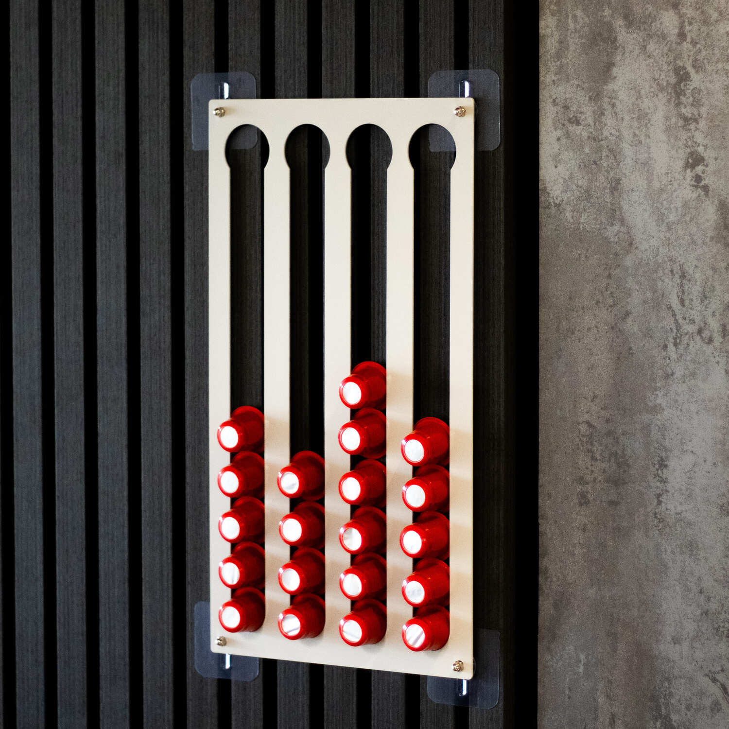 Okunaii™ Wall Mount Nespresso Coffee Pod Holder (40 Pod Capacity) - Image 4